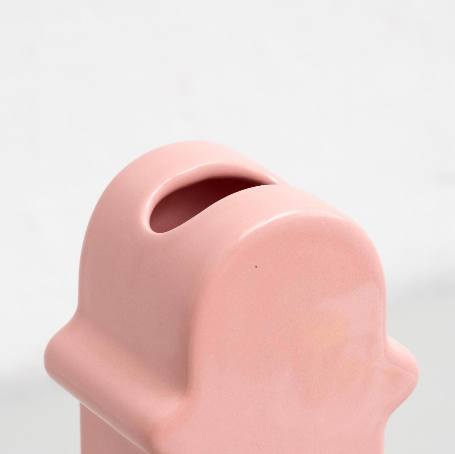 Shiva Ceramic Flower Vase by Ettore Sottsass – A Timeless Masterpiece For Sale 2