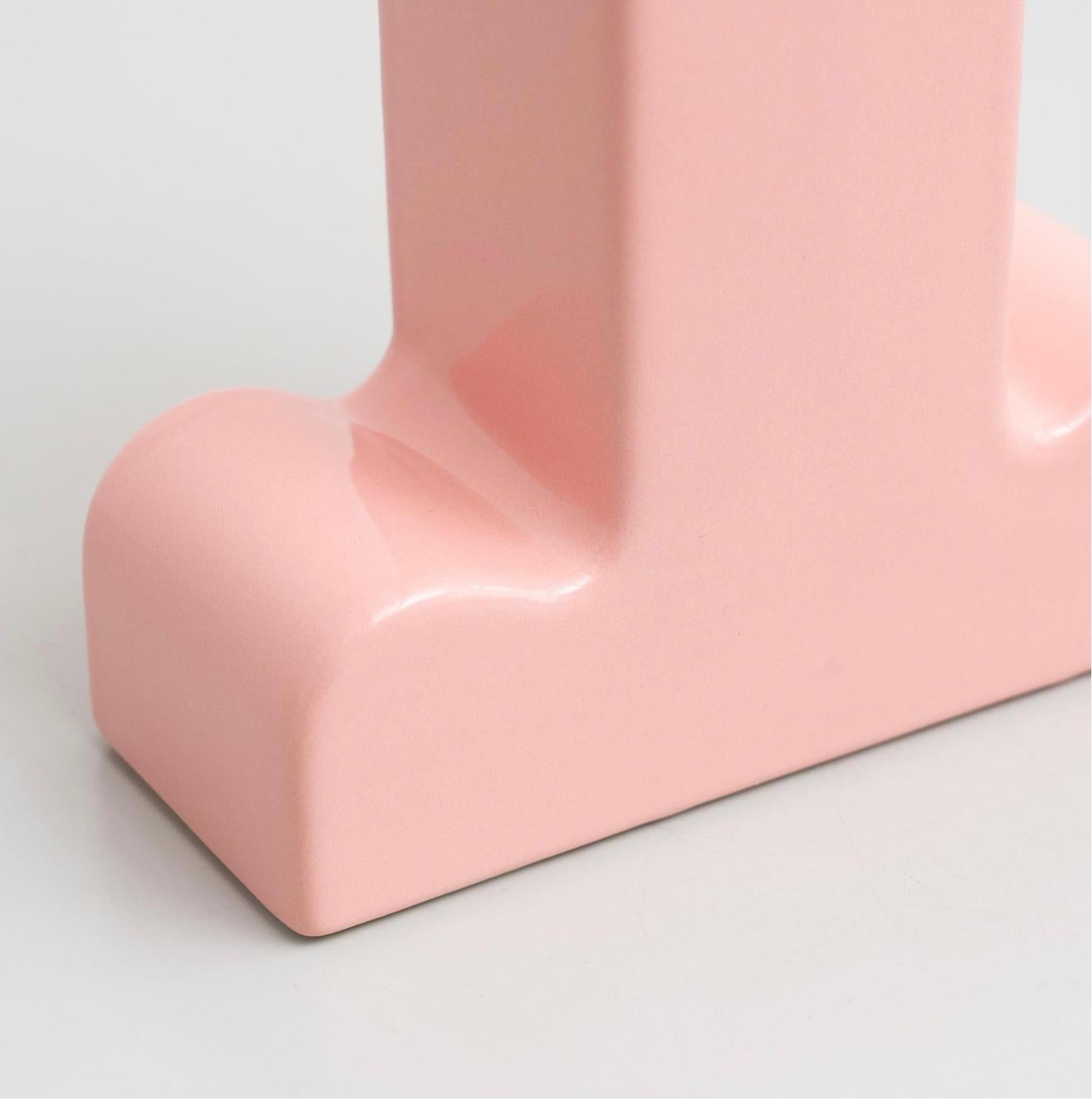Shiva Ceramic Flower Vase by Ettore Sottsass – A Timeless Masterpiece For Sale 3