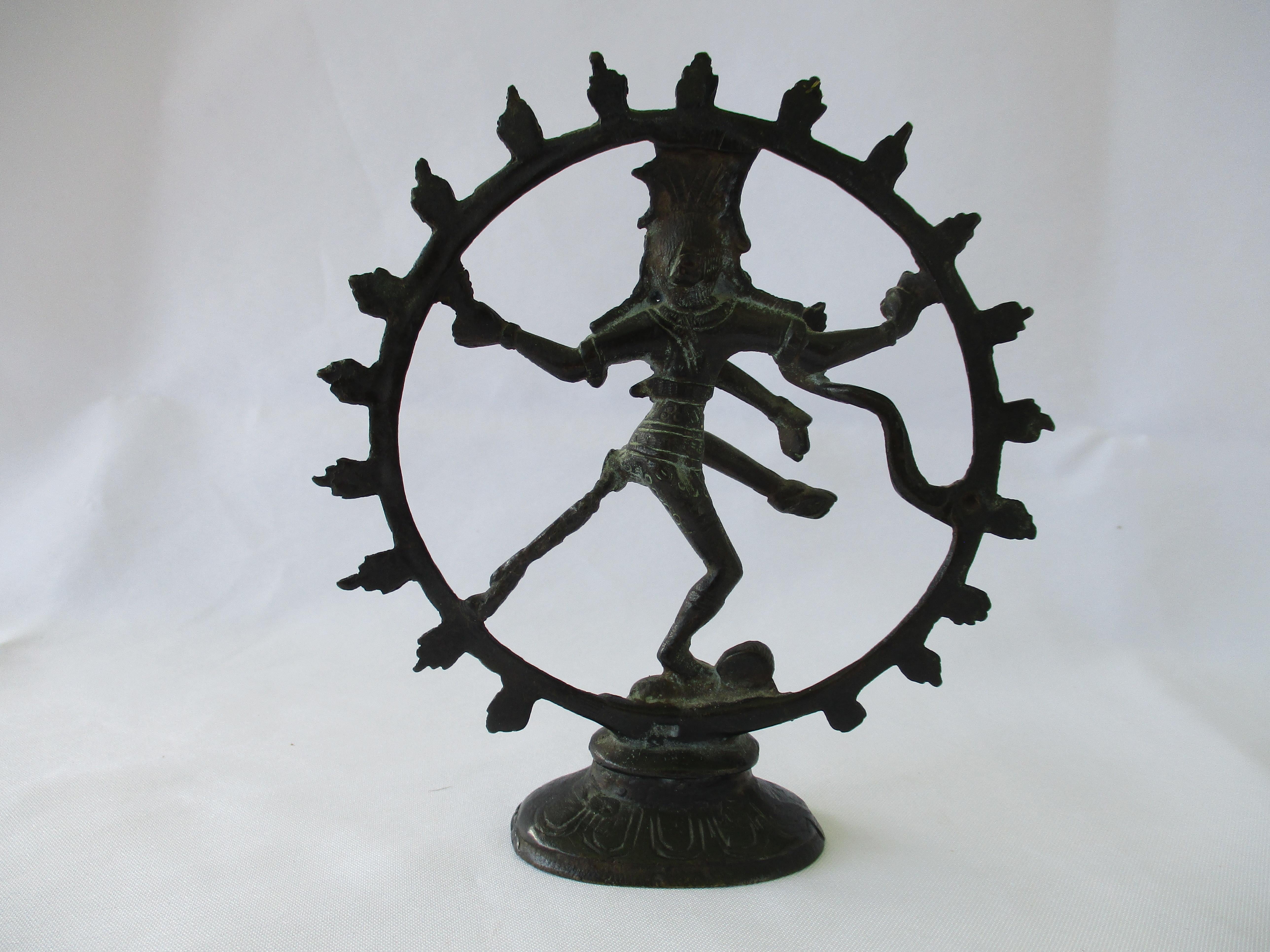 Estatua de Shiva Escultura de Bronce Nataraja Bailando Vaciado en venta