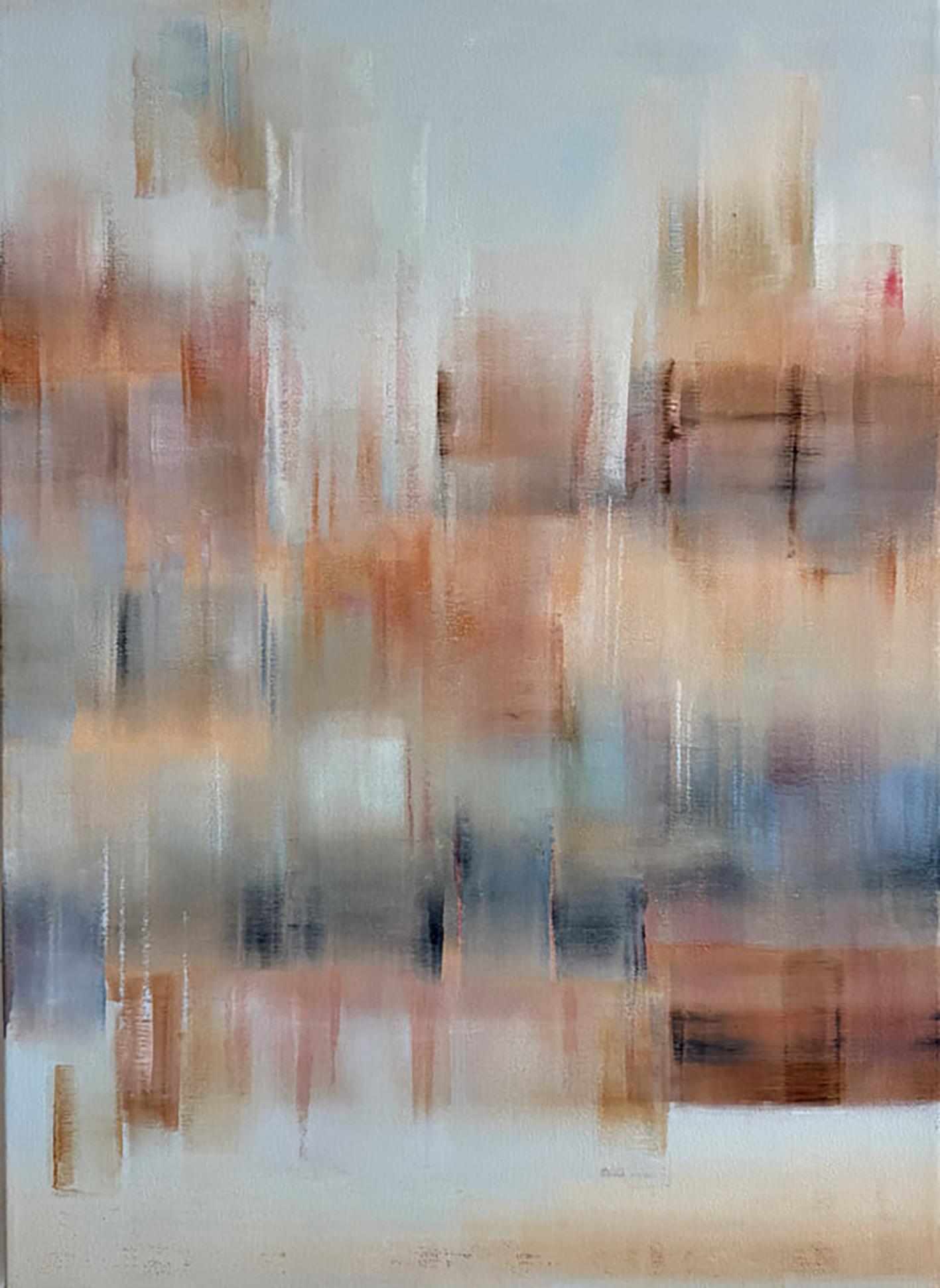 Abstract Painting de Shivani Dugar - Acordes del crepúsculo