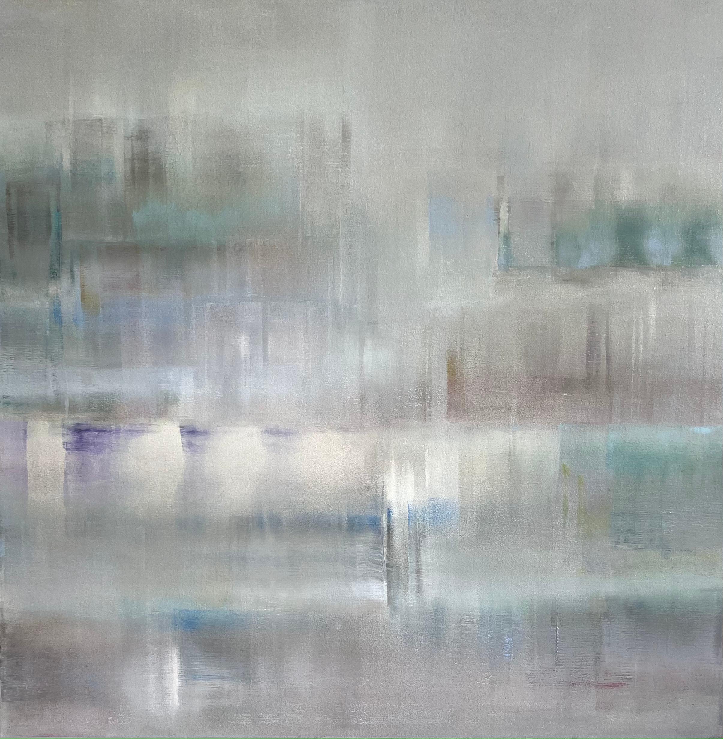 Abstract Painting di Shivani Dugar - Nebbie vaganti