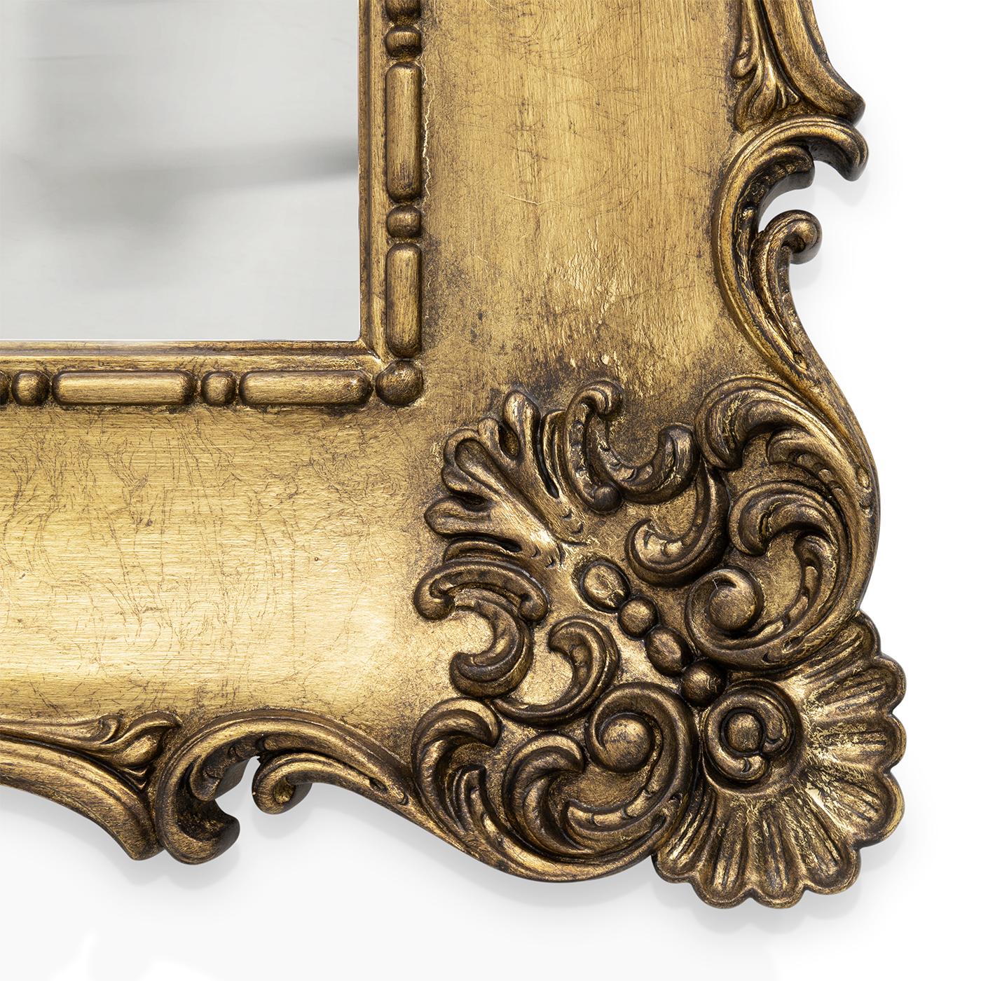 Brass Shiver Mirror For Sale