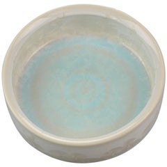 Shiwan 20th Century PRoC 1970-1980 Chinese Porcelain Basin Crystalline Glaze