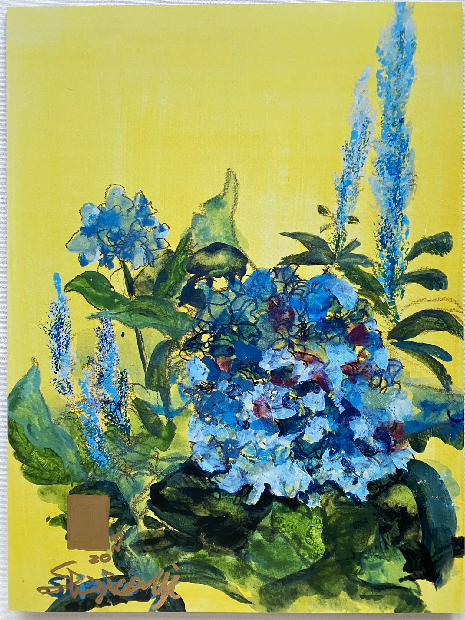 Hand Painted Limited Edition#7-Constant Gardener series-British Awarded Artist For Sale 5