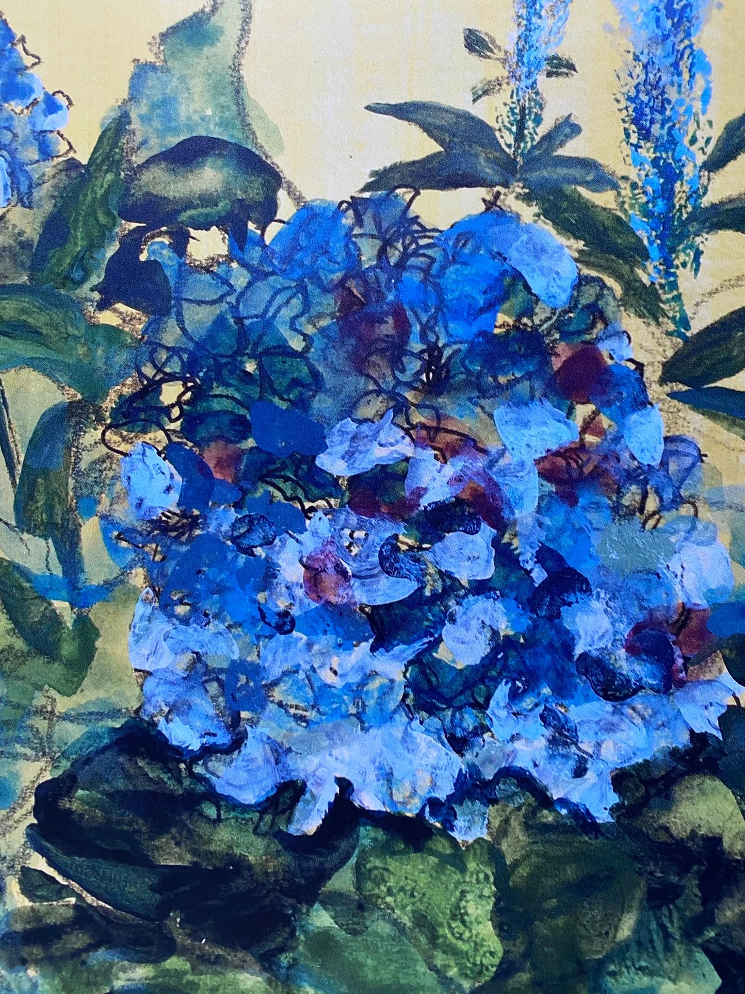Hand Painted Limited Edition#7-Constant Gardener series-British Awarded Artist For Sale 6
