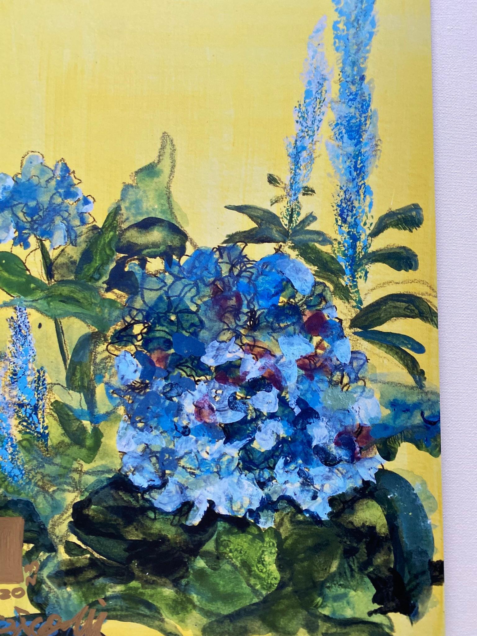 Hand Painted Limited Edition#7-Constant Gardener series-British Awarded Artist For Sale 7