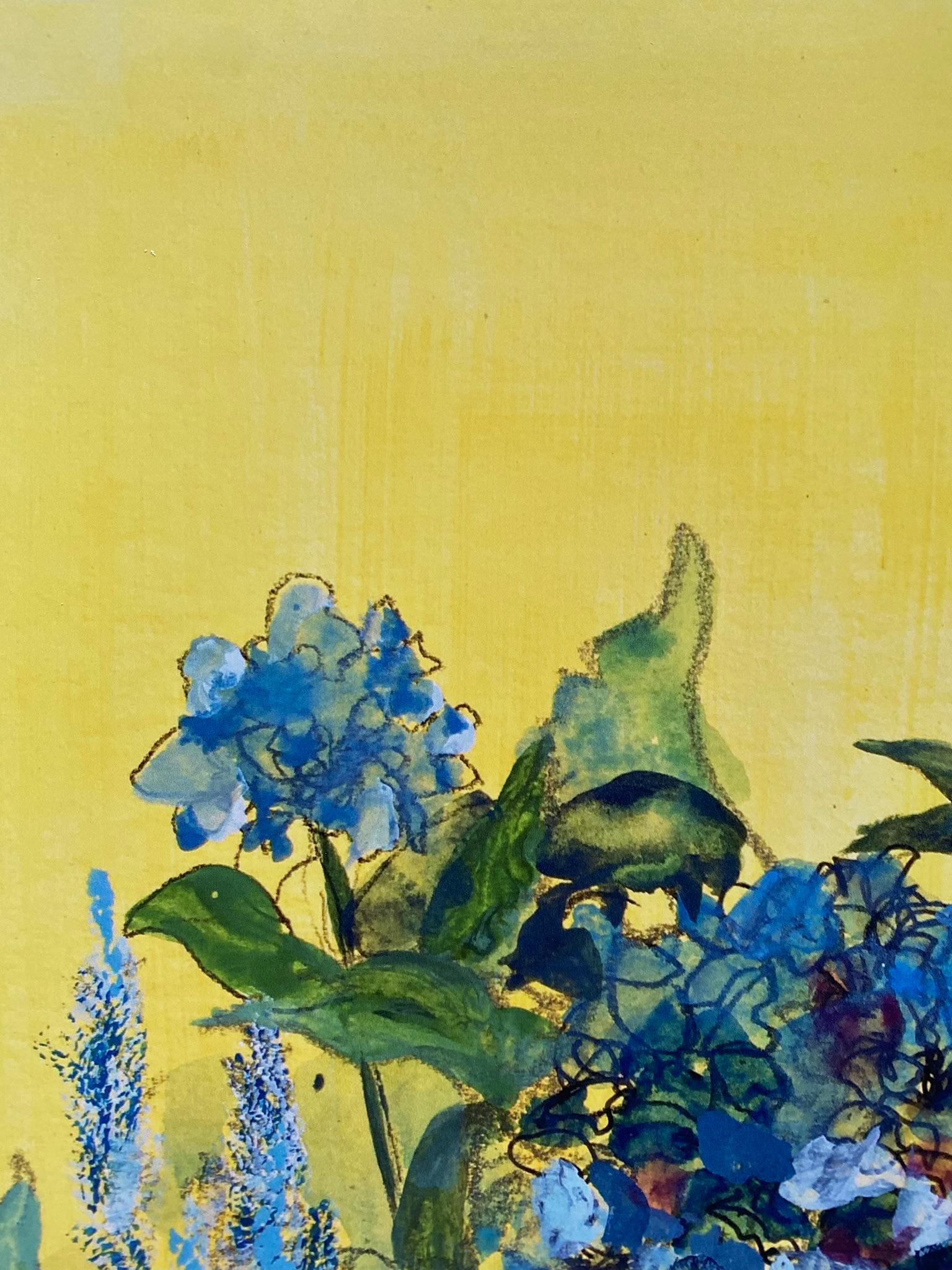 Hand Painted Limited Edition#7-Constant Gardener series-British Awarded Artist For Sale 8