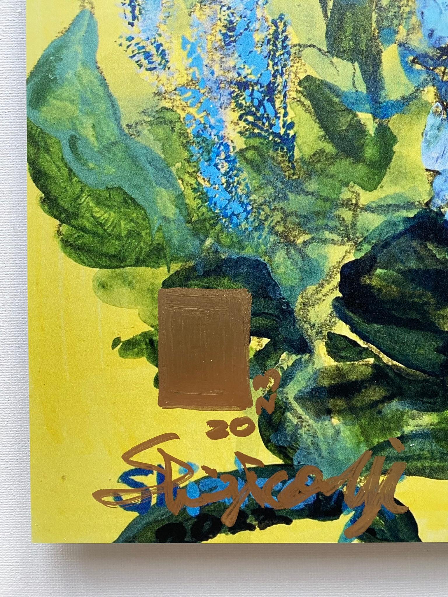 Hand Painted Limited Edition#7-Constant Gardener series-British Awarded Artist For Sale 9