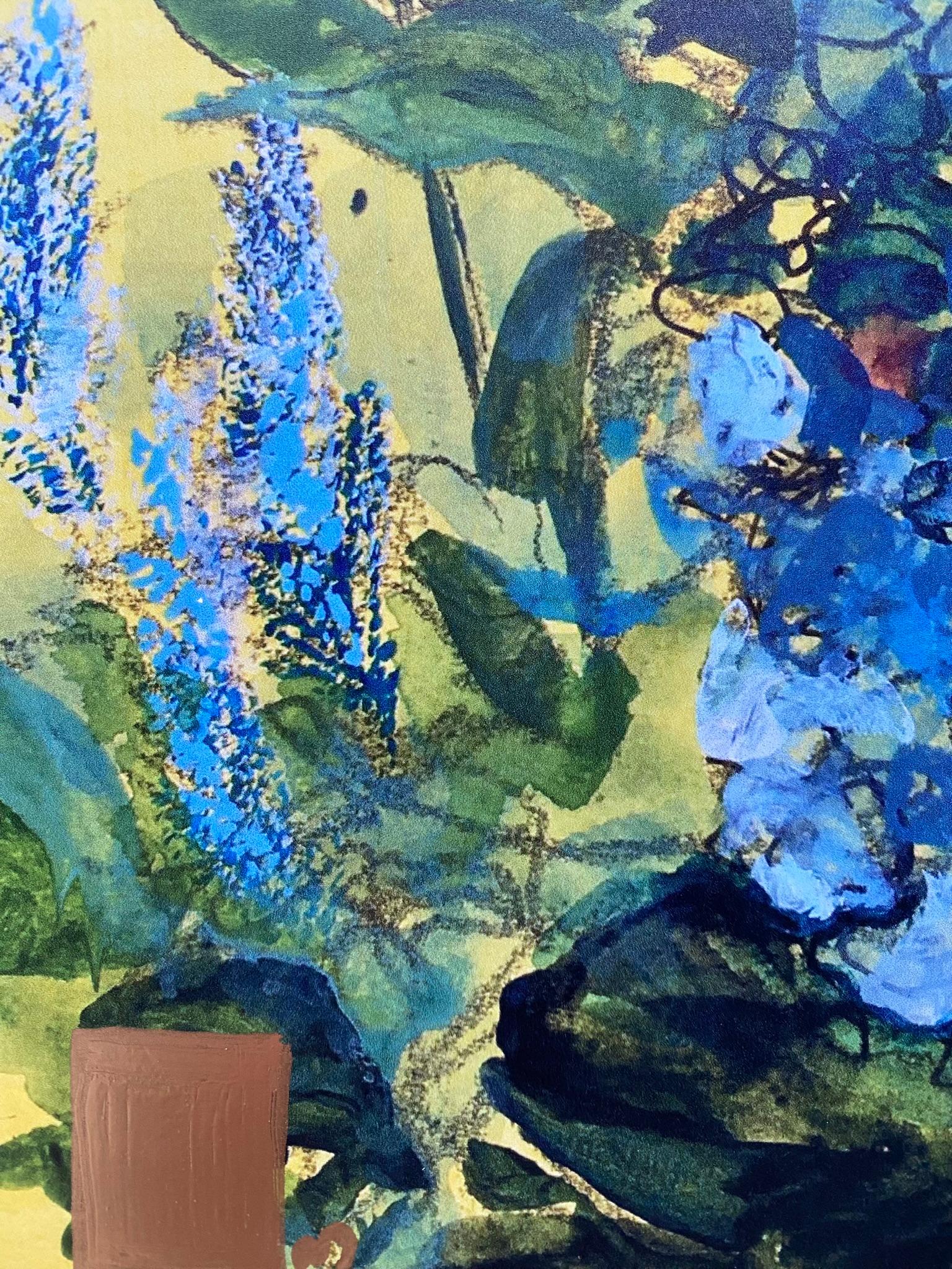 Hand Painted Limited Edition#7-Constant Gardener series-British Awarded Artist For Sale 12
