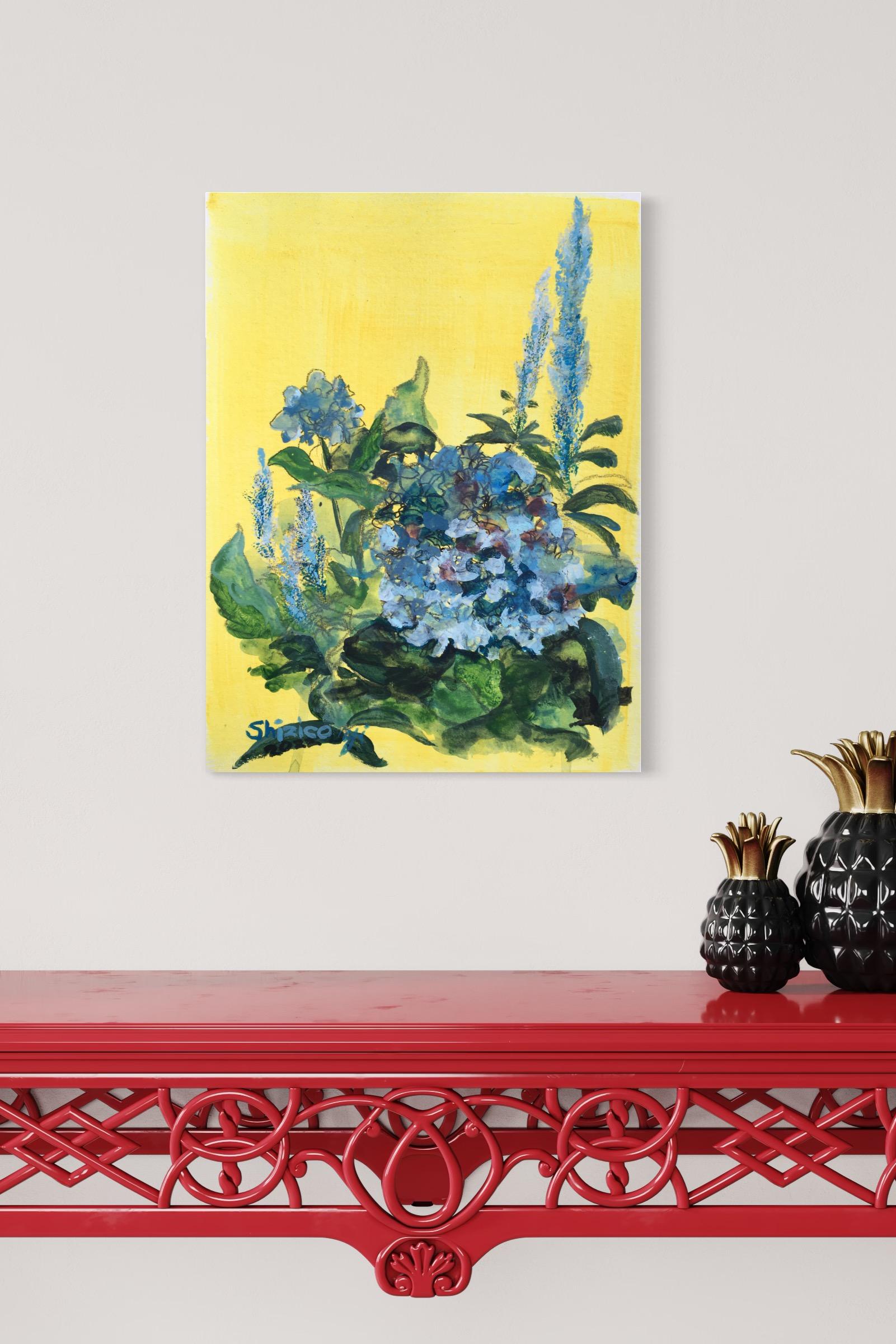 Hand Painted Limited Edition#7-Constant Gardener series-British Awarded Artist For Sale 14