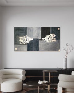 From Matisse to Hokusai-London Skyscape-Original Mono Screen-British awardArtist