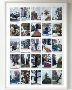 After Gerhard Richter-Hand-painted Photocollage on Giclée-British Awarded Artist