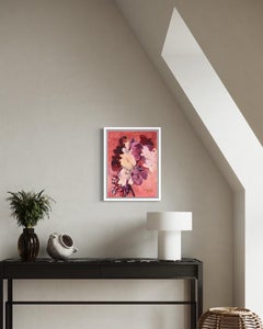 Hand Painted Proof, One off-Jardin d'Automne-British Awarded Artist-gladiolus