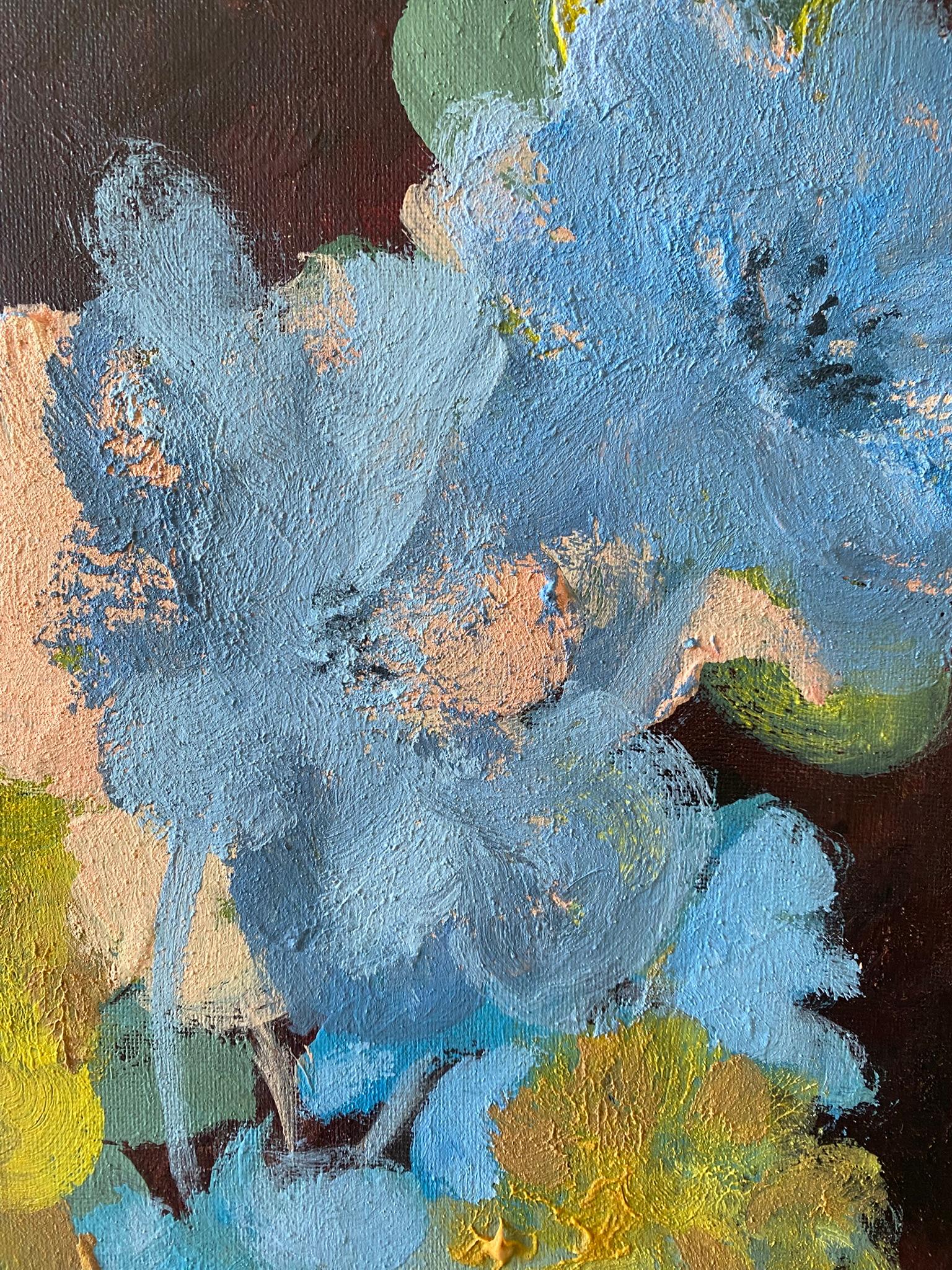 Díptico original-Impasto-Serie Jardín de Invierno-Artista británico galardonado-Impresión 15