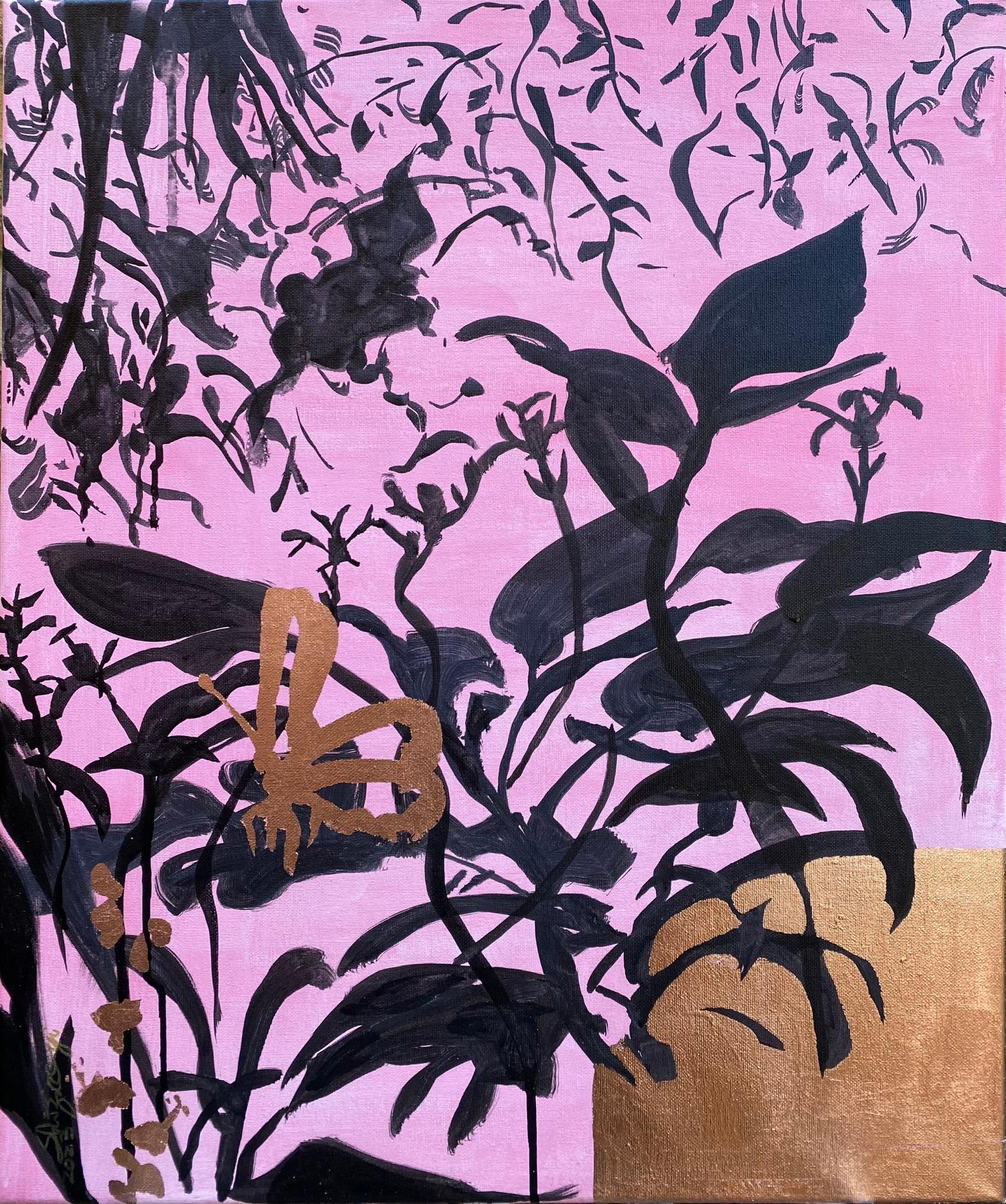 Shizico Yi Abstract Painting – Original-Dusk to Dawn-Abstract-Expression-Goldblatt-UK ausgezeichneter Künstler