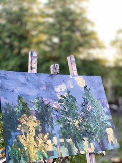 Original – Von der Dämmerung bis zum Mondlicht – Sonnenuntergangs-Liederreihe – Nach Van Gogh – Ausgezeichnete Künstlerin