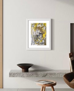 Original drawing-Golden Summer- British Awarded Artist, custom frame included.