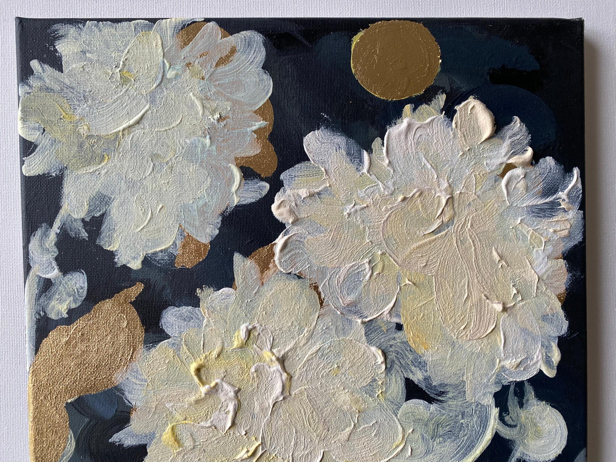 Original-Impasto-Serie Moonlit Jardin d'Hiver-Artista británico galardonado-Impresión en venta 12