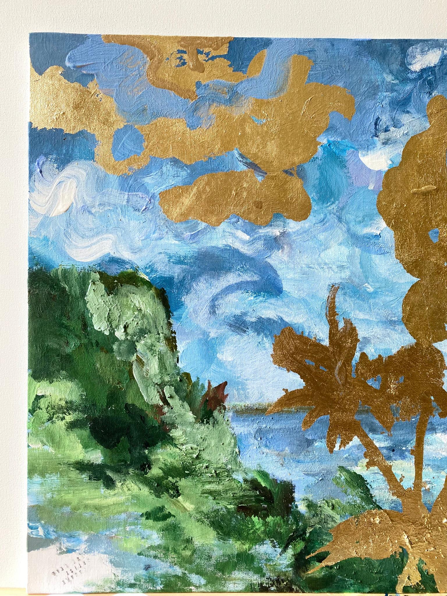 This work began as Shizico Yi’s Wild Card painting for Sky Arts, Landscape Artist of the Year 2026, painted on location in Dover with views across the English Channel toward France. The plein air day proved one of the challenging experiences, with