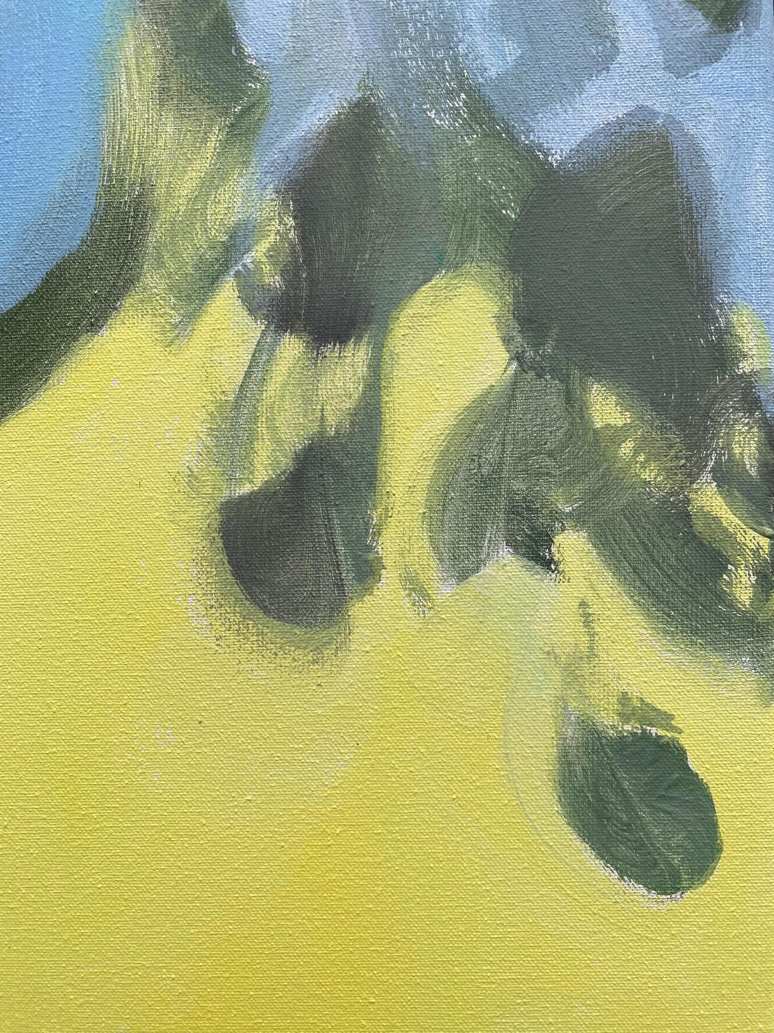 Lienzo Original-Grande-Florecimiento estival-Árbol-Reino Unido Galardonado Artista-Exposición Colección en venta 12