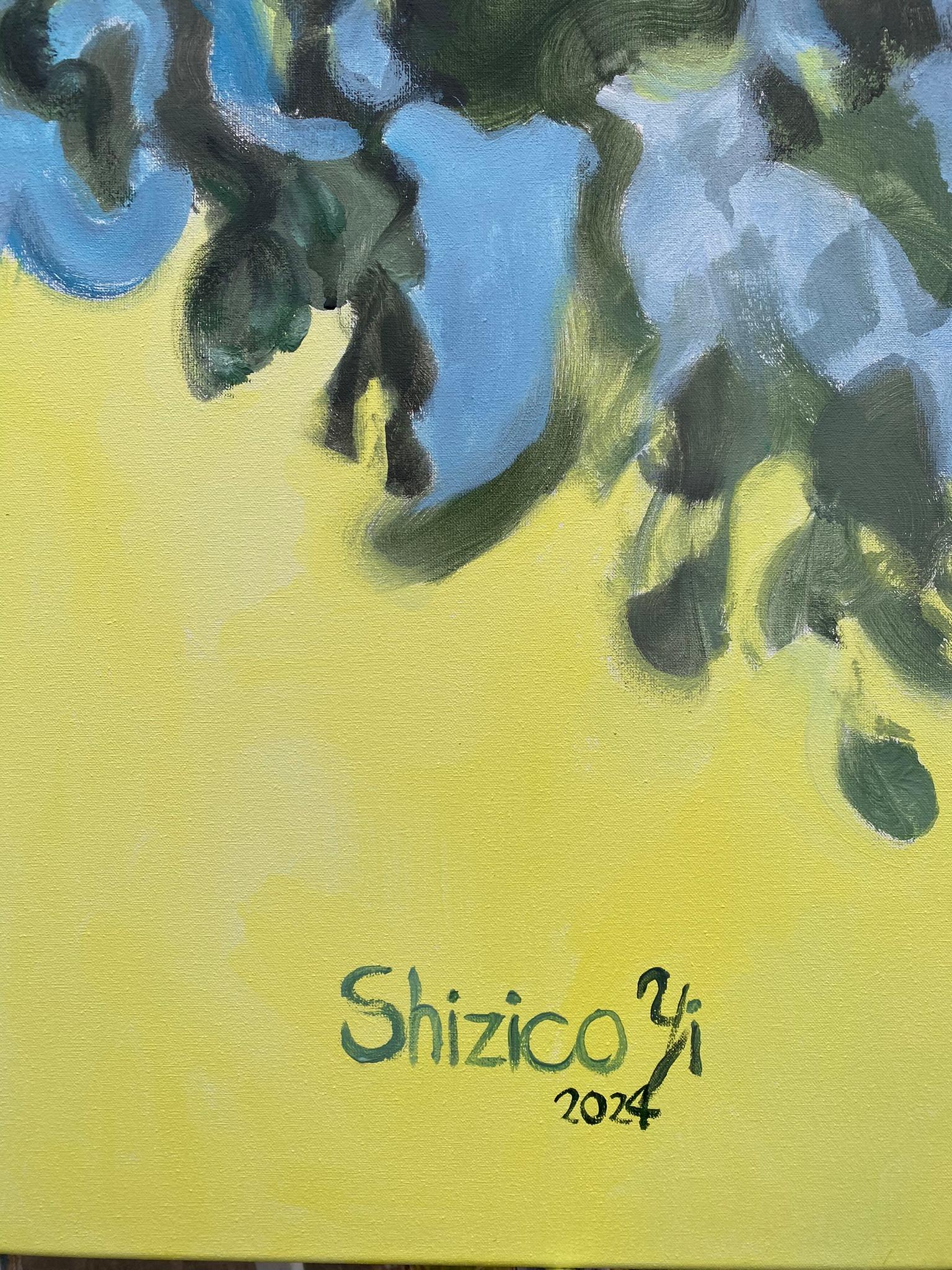 Lienzo Original-Grande-Florecimiento estival-Árbol-Reino Unido Galardonado Artista-Exposición Colección en venta 3