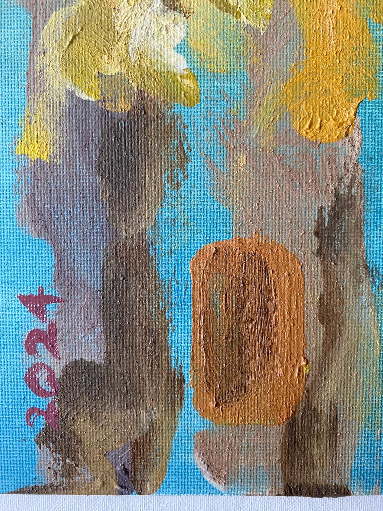 Original-Magnolias-Memory Landscape-UK Awarded Artist-oil on canvas board-Spring For Sale 9