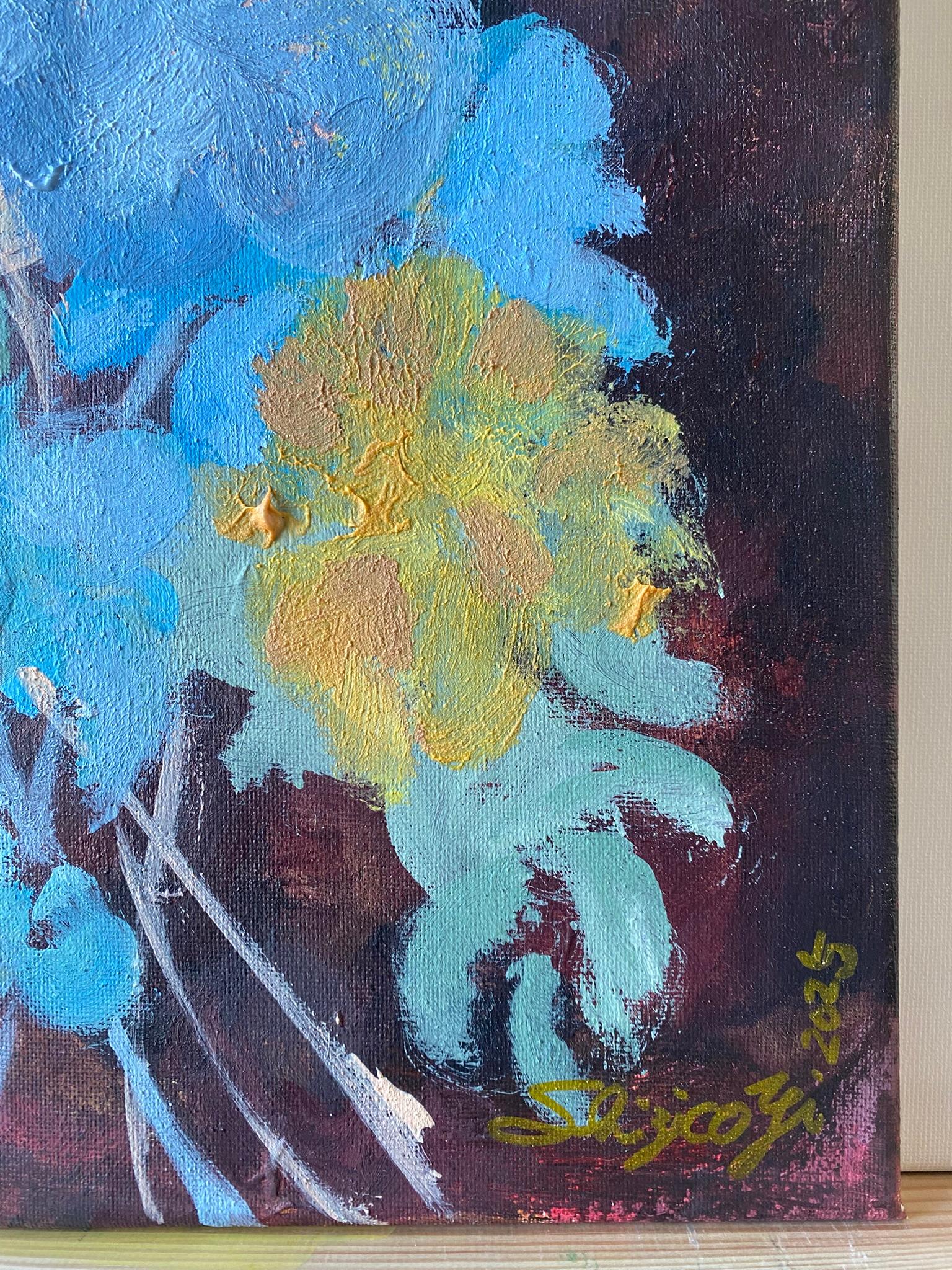 Quartetto originale di Jardin d'Hiver--Impasto-British Awarded Artist-Impression 11