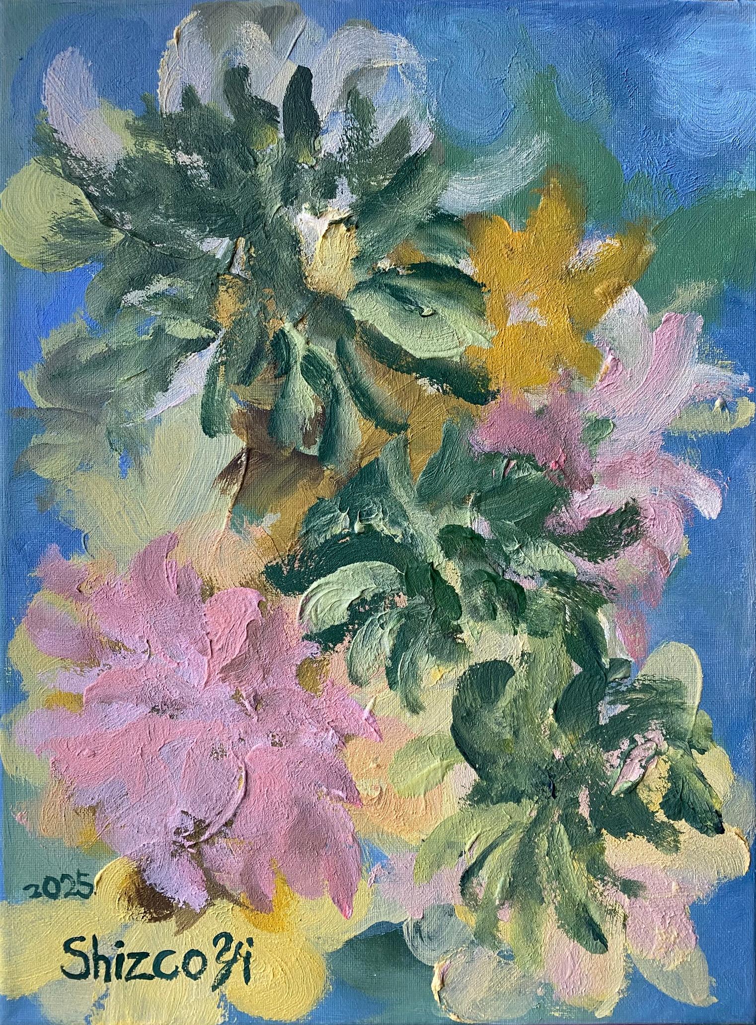 Quartetto originale di Jardin d'Hiver--Impasto-British Awarded Artist-Impression 1