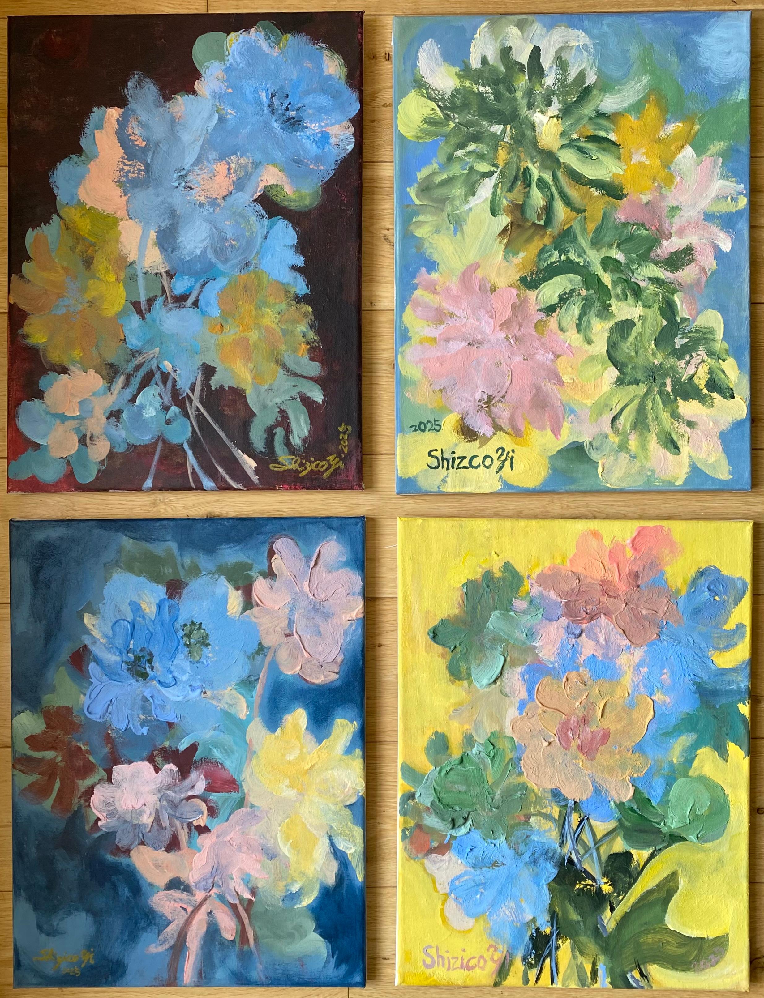 Quartetto originale di Jardin d'Hiver--Impasto-British Awarded Artist-Impression 15