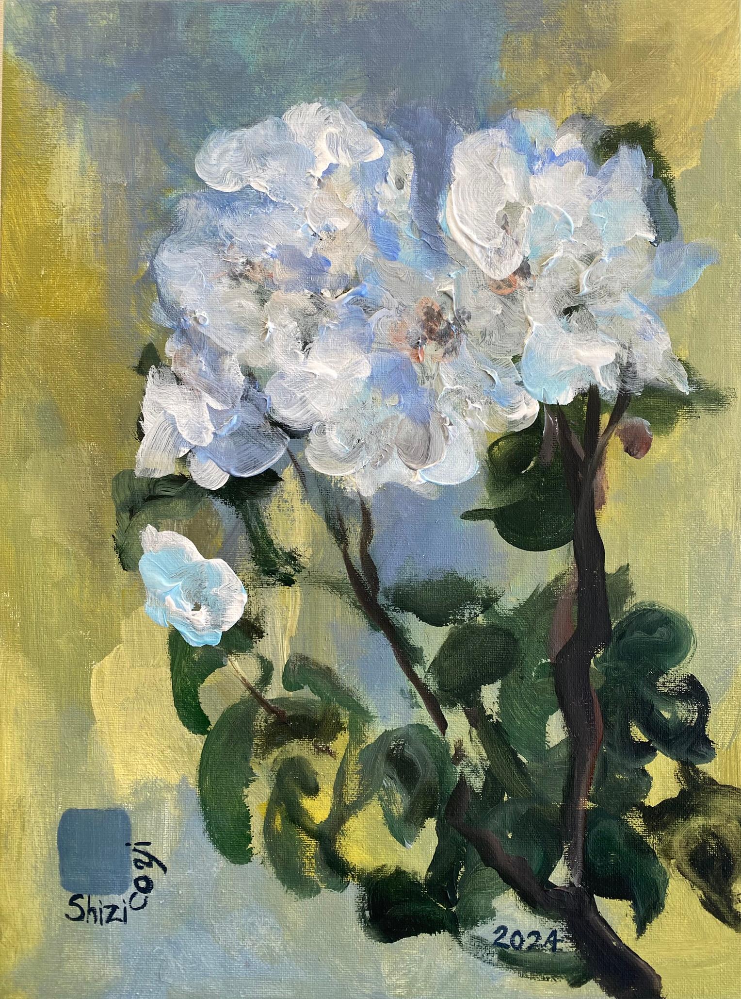 Original-Rosarian-La Vie en Rose: Summer Bloom Serie-British Awarded Artist