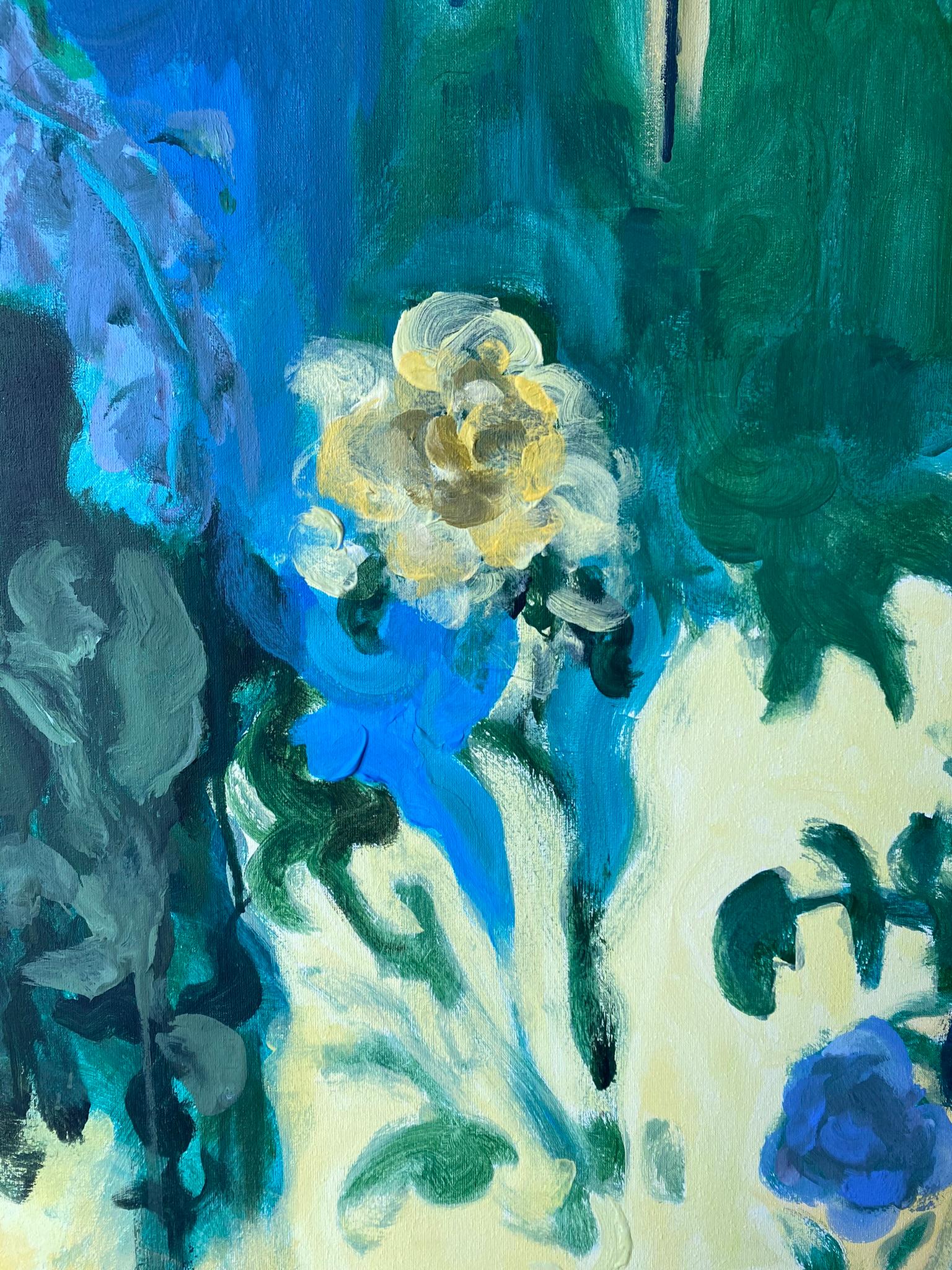 Original 2er-Set-Groß-Sommerblüten-Großbritanniens preisgekrönte Künstler-Ausstellungssammlung im Angebot 9