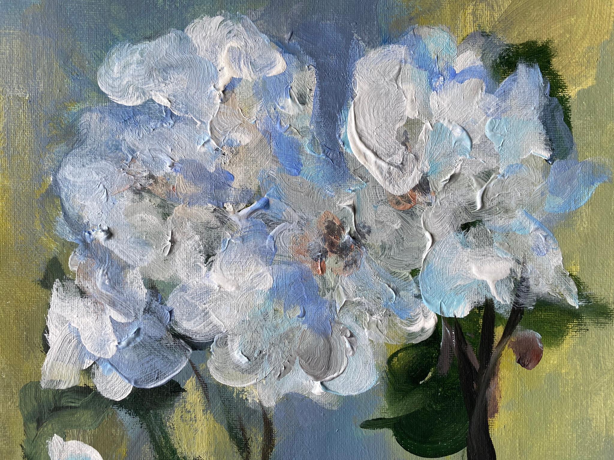 Conjunto original de 2-The Rosarian-Escuela Británica-Artista premiado-Expresión-Abstracto en venta 12