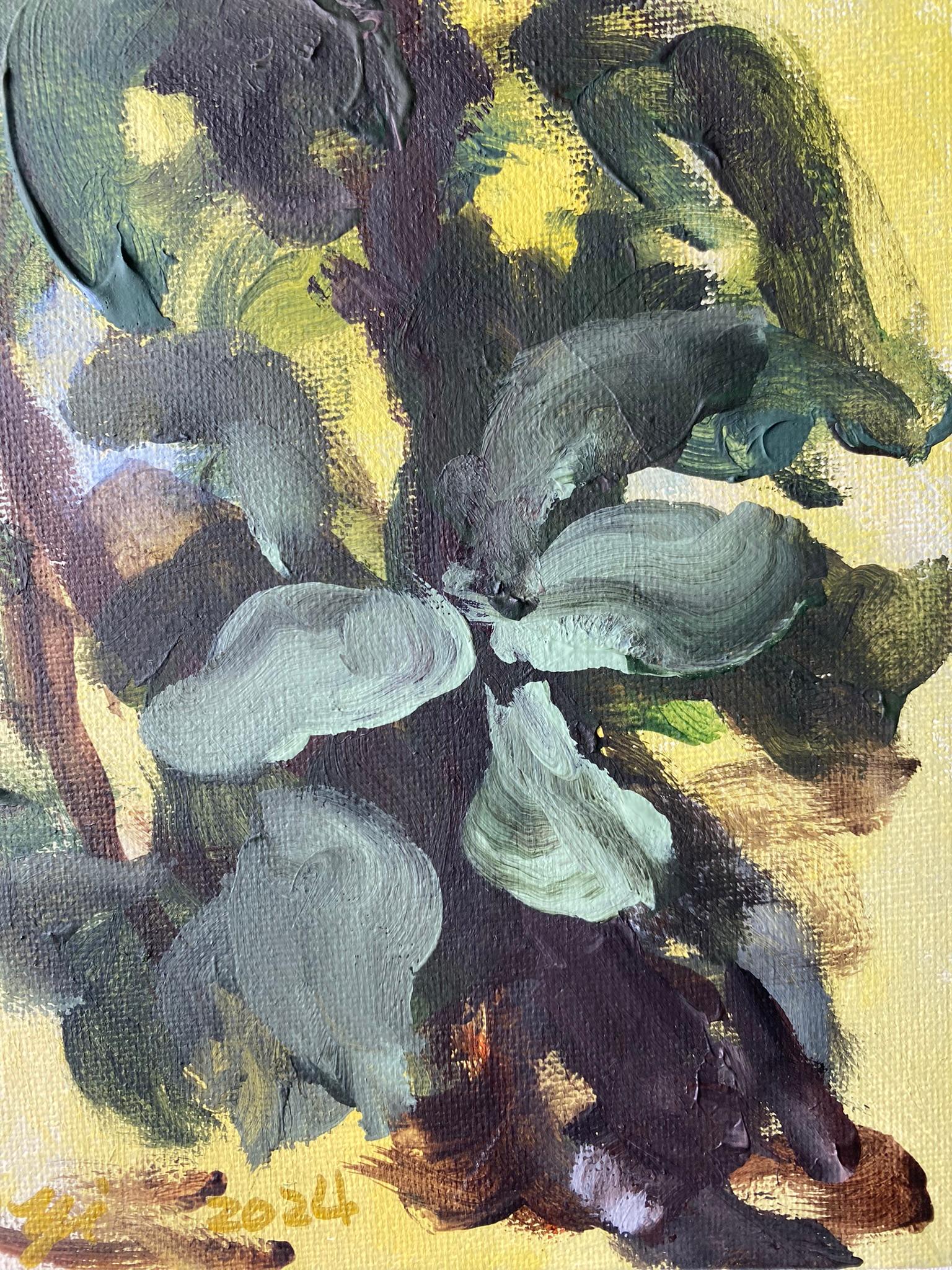 Conjunto original de 2-The Rosarian-Escuela Británica-Artista premiado-Expresión-Abstracto en venta 2