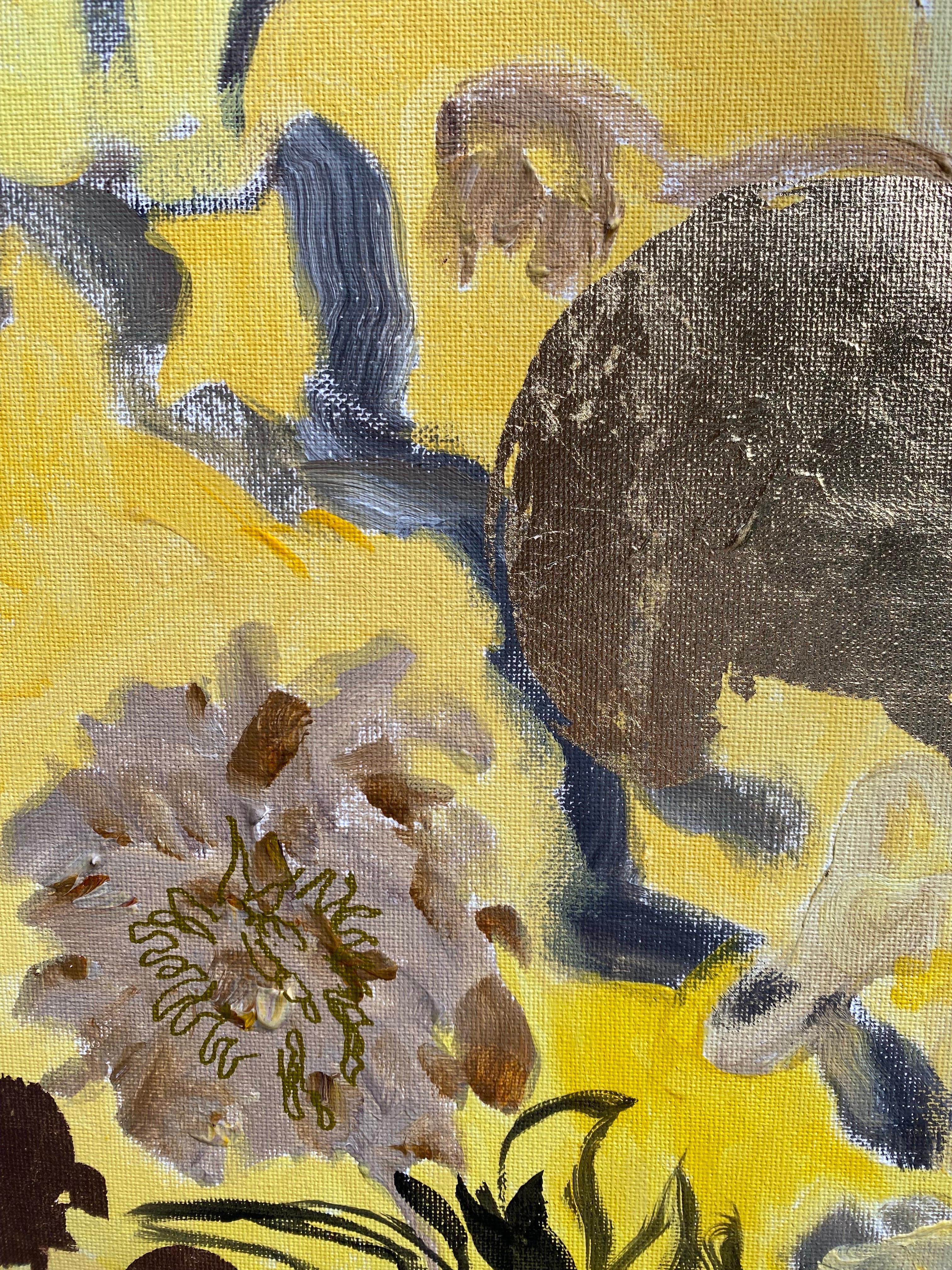 Original-Spring in Autumn-Expression-landscapeDahlia-goldblatt-UK ausgezeichnete Künstlerin im Angebot 12