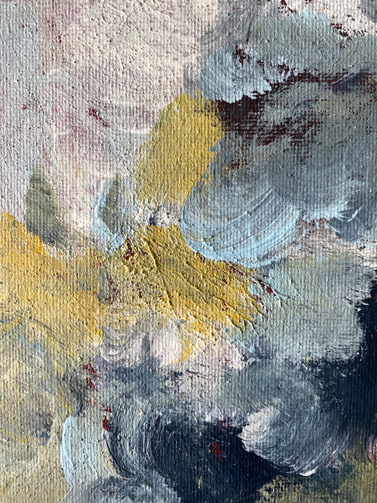 Original-Sunset Song II-British Awarded Artist-Impressionism-Plein Air Abend im Angebot 6