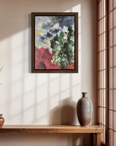 Original-Sunset Song II-British Awarded Artist-Impresionismo-Plein Air evening