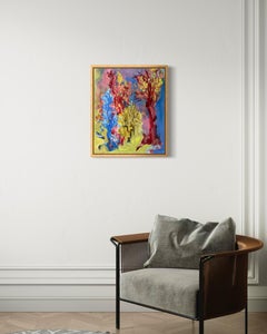 Original-Sonnenuntergangslied-Serie: Rot, Gelb, Blau-British AwardedArtist-NewAbstract