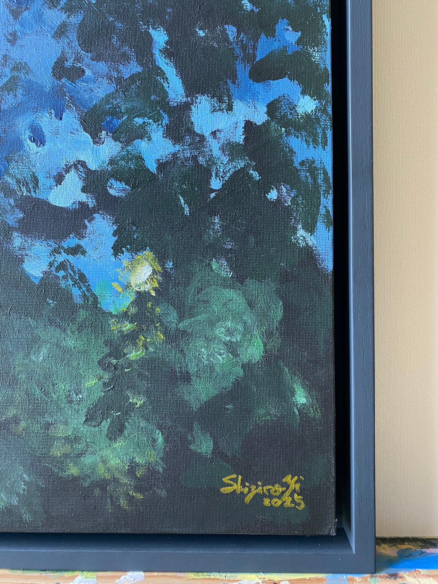 Original-Sunset Song: The Night-British Awarded Artist-Impressionism-Plein Air For Sale 3