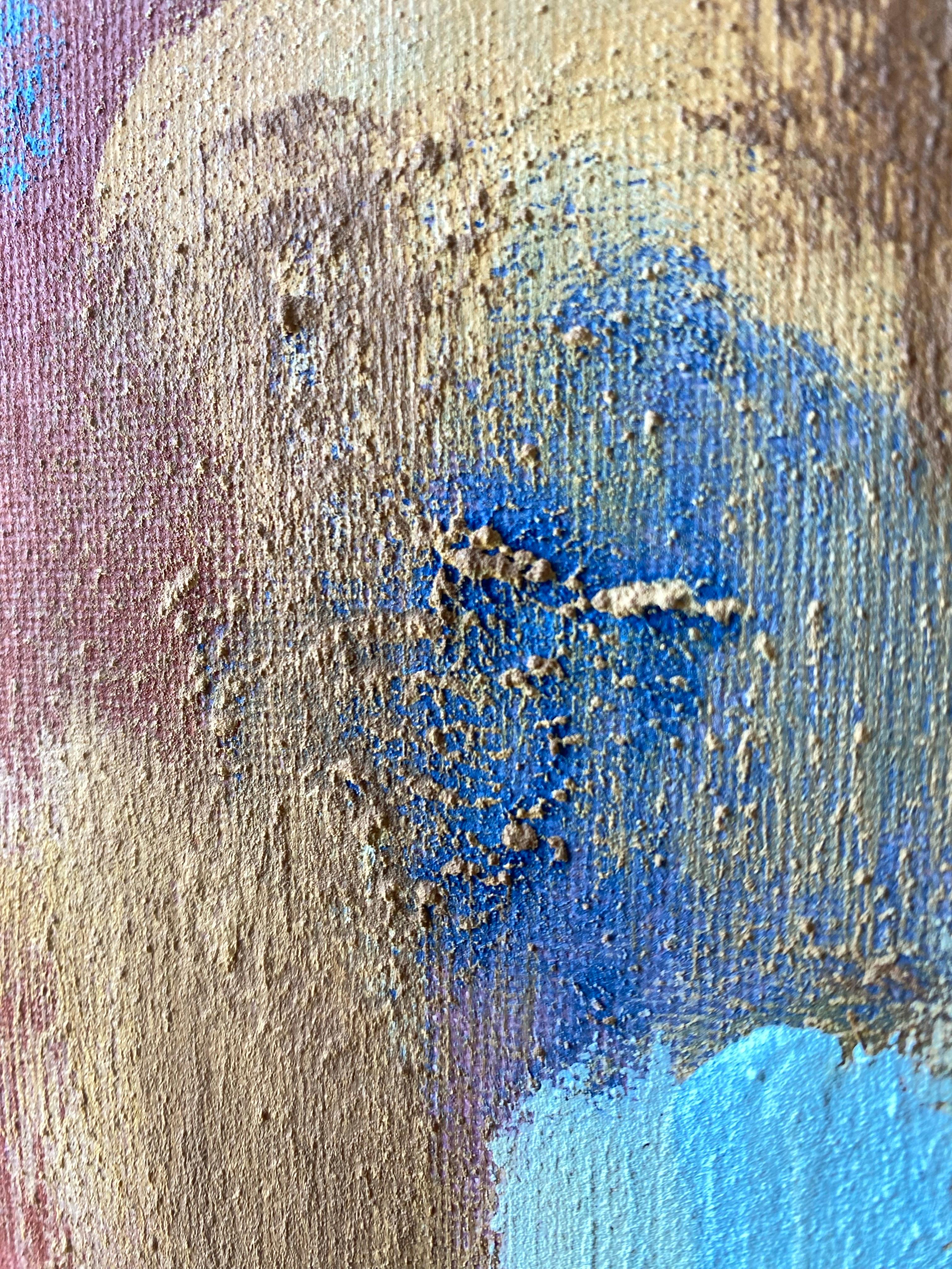 Original-Sunshine Factory 2025-British Awarded Artist-Abstract Oil on canvas For Sale 7