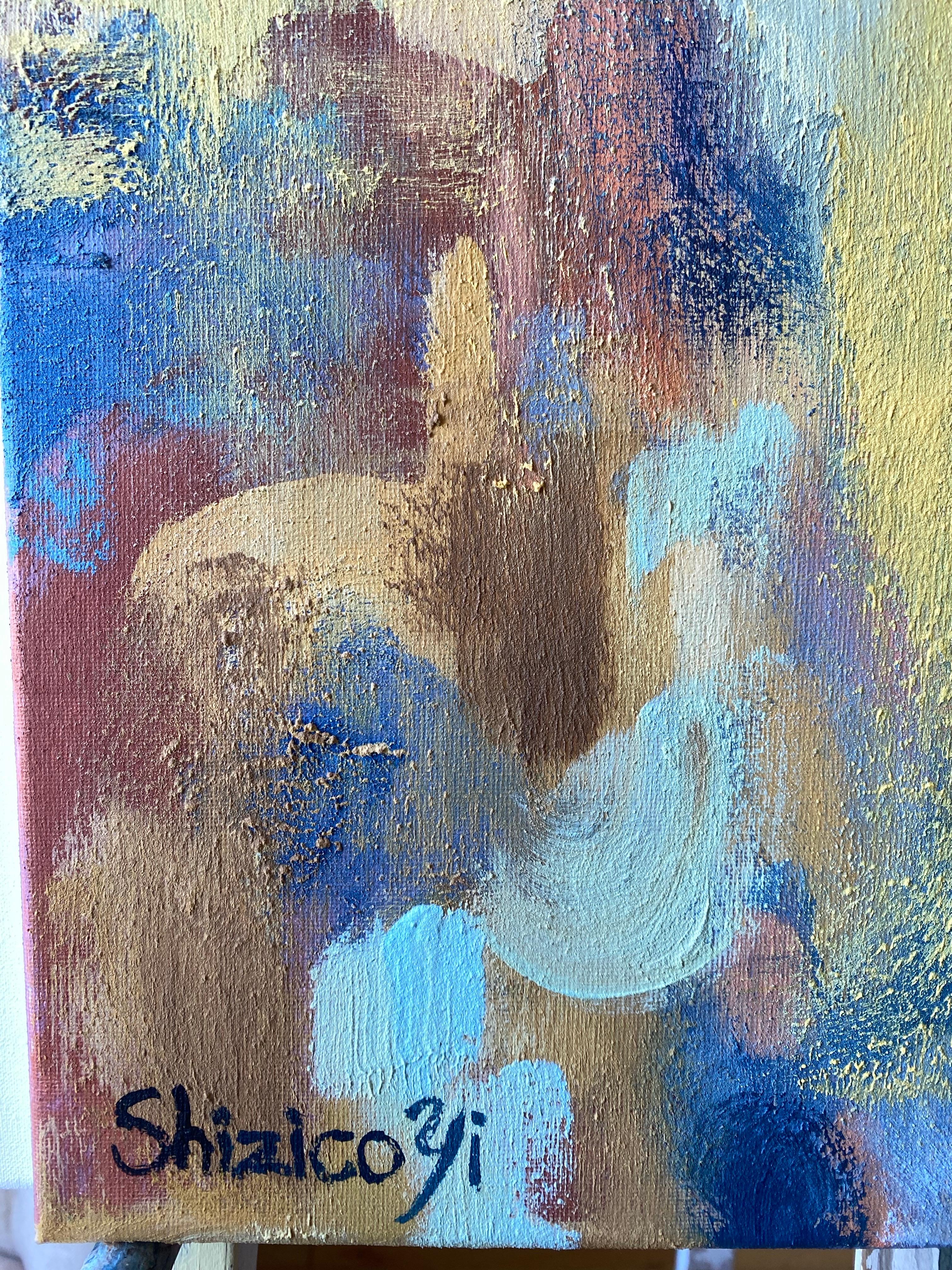 Original-Sunshine Factory 2025-British Awarded Artist-Abstract Oil on canvas For Sale 3