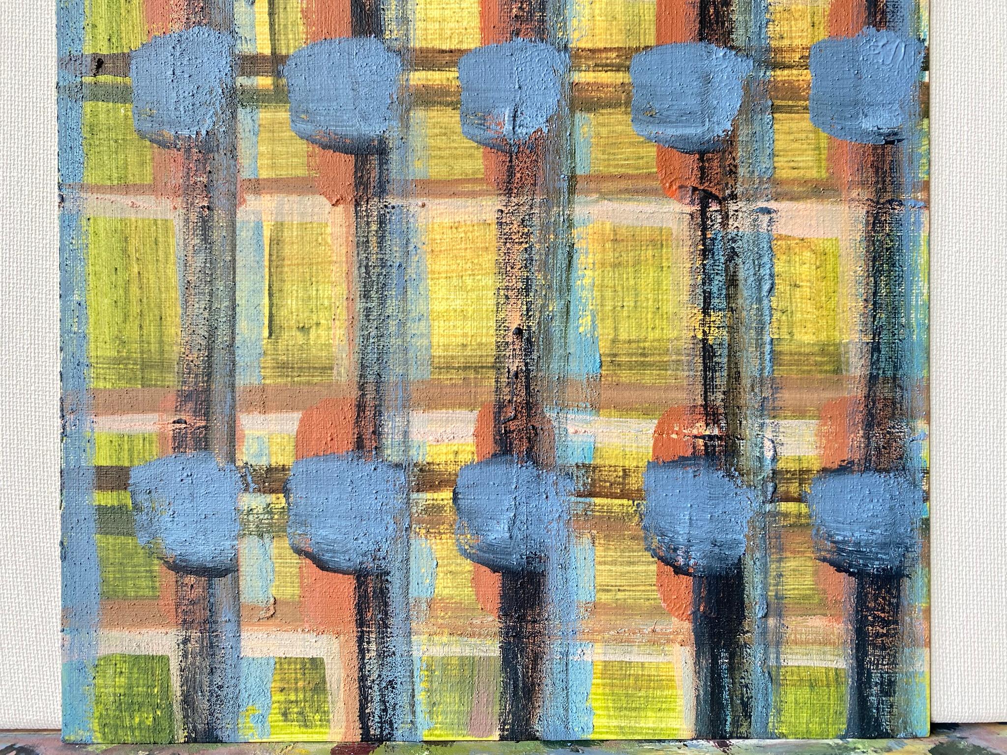 Original The Weaver Diptych-Tartan inspired-British Awarded Artist-huile sur papier en vente 14