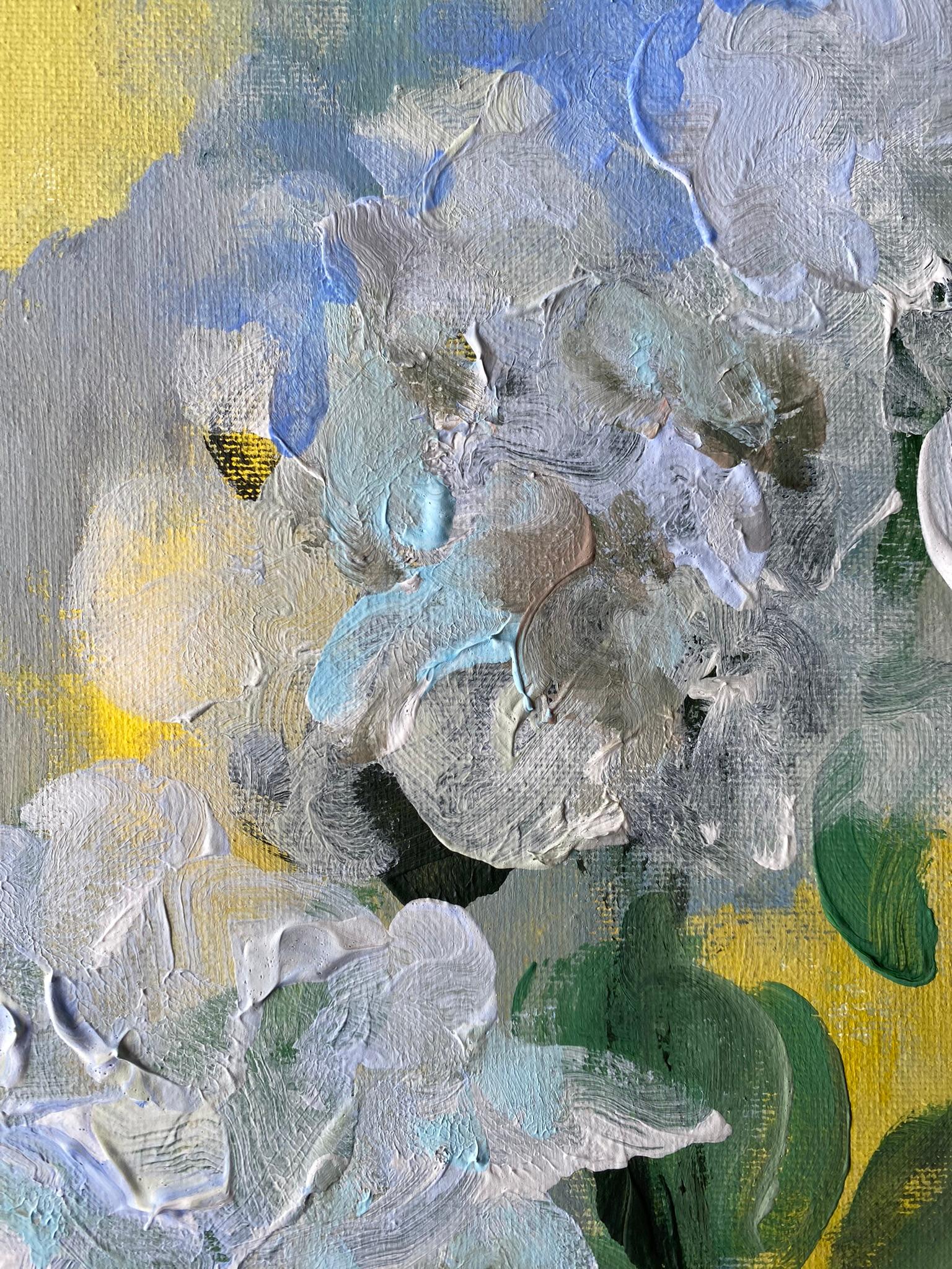 Questo quadro fa parte della serie Rosarian-La Vie en Rose: Summer Bloom, in cui l'artista affronta la sfida del bianco e delle rose; secondo Shizico, il colore del bianco e delle rose sono i soggetti più difficili da ottenere. 
Inoltre, Shizico ha