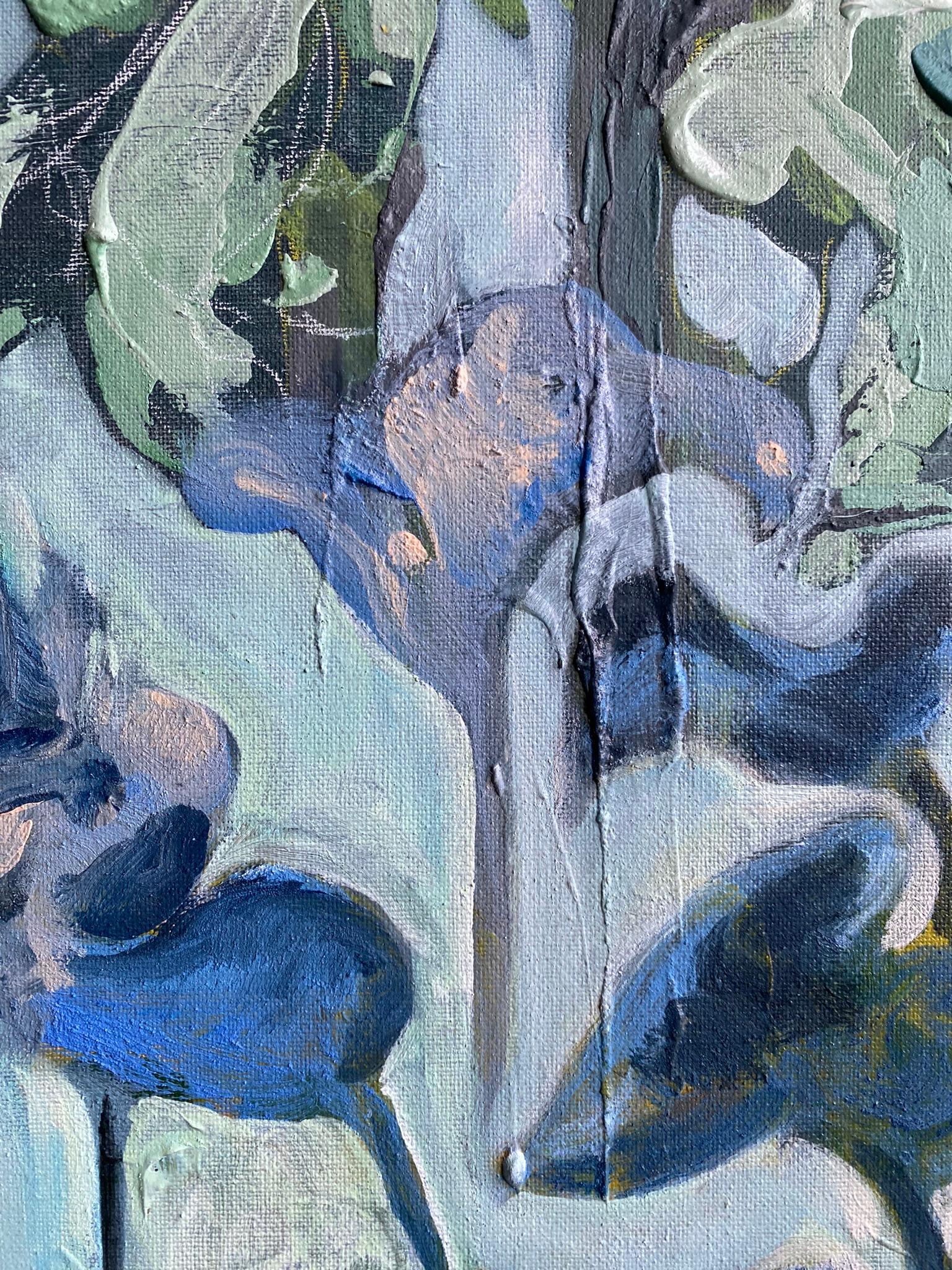 Originale-Winter Bloom-UK Awarded Artist-Abstract Expression-ExhibitionCollection 1