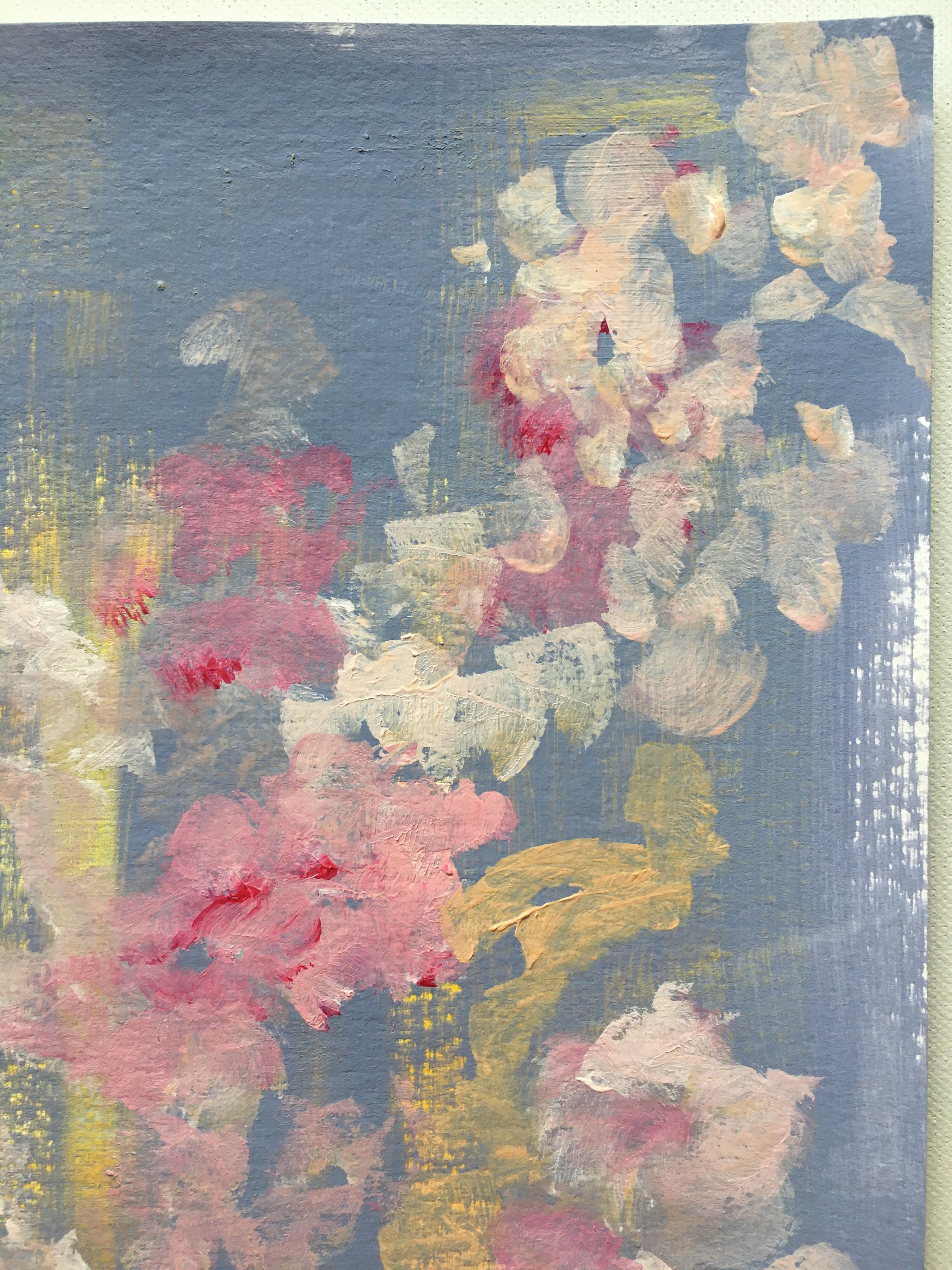 Edition-Ran 蘭 -Orchids in the Purple Mists-Limited #3 of 10, abstract, UK Artist For Sale 5