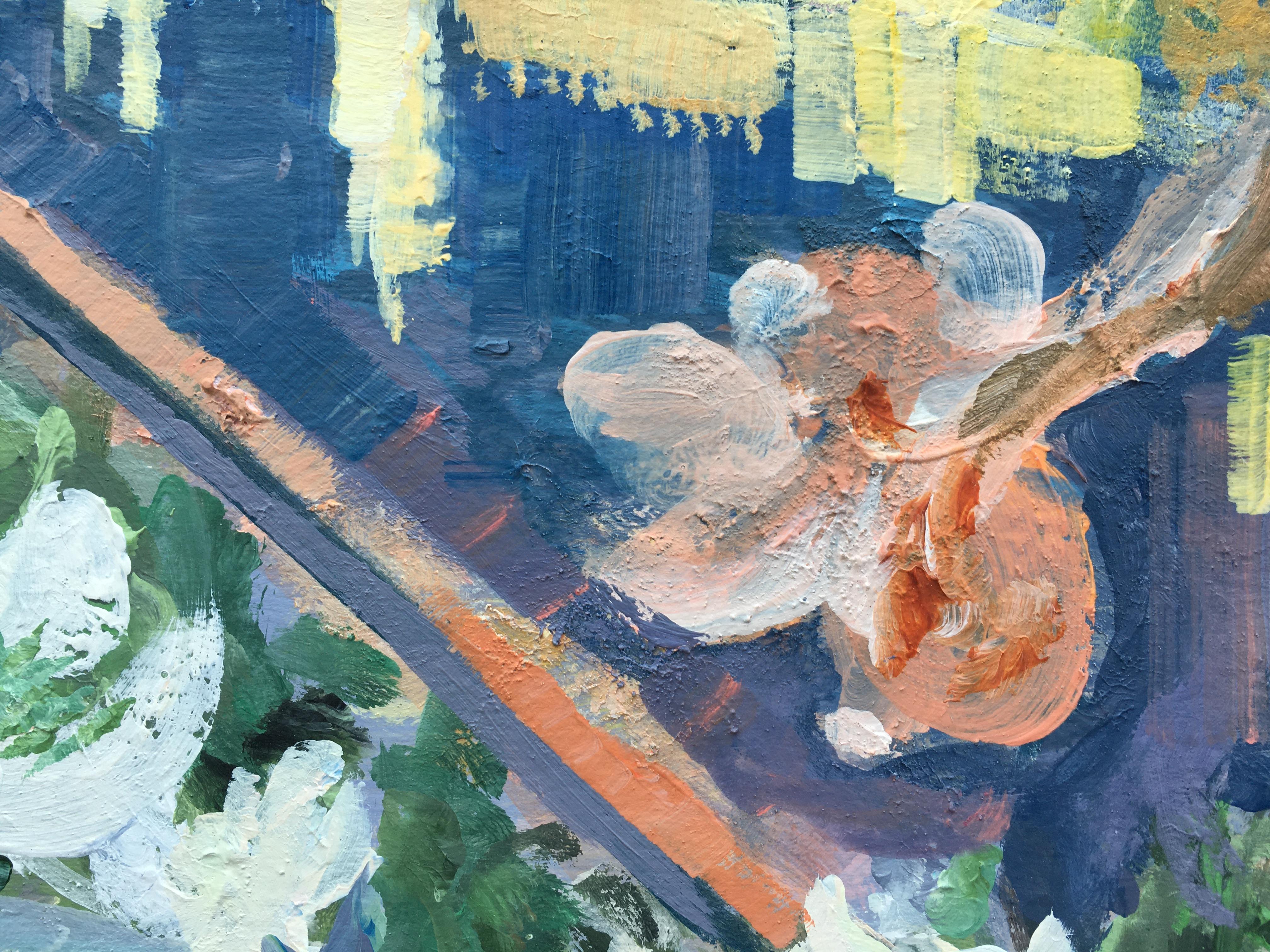 Hand Painted Artist's Proof Diptych-Sunshine Factory-London-Brit Awarded Artist For Sale 8