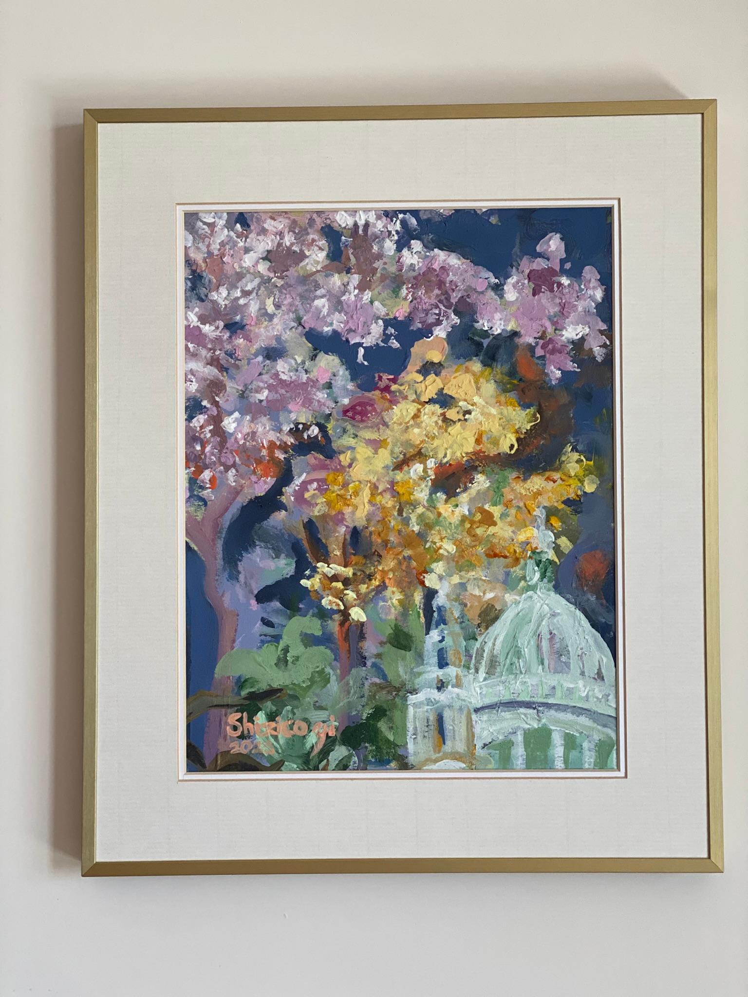 Hand Painted Artist's Proof Diptych-Sunshine Factory-London-Brit Awarded Artist For Sale 1