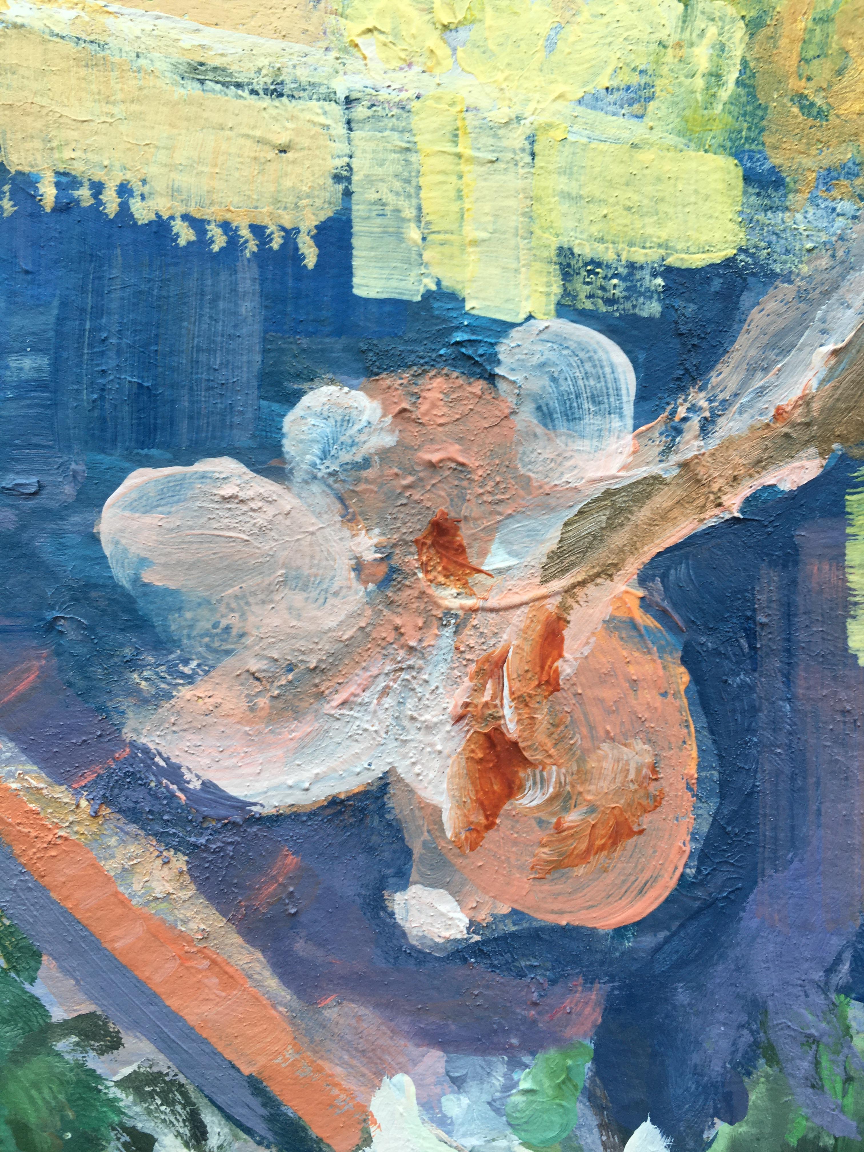 Hand Painted Artist's Proof Diptych-Sunshine Factory-London-Brit Awarded Artist For Sale 3