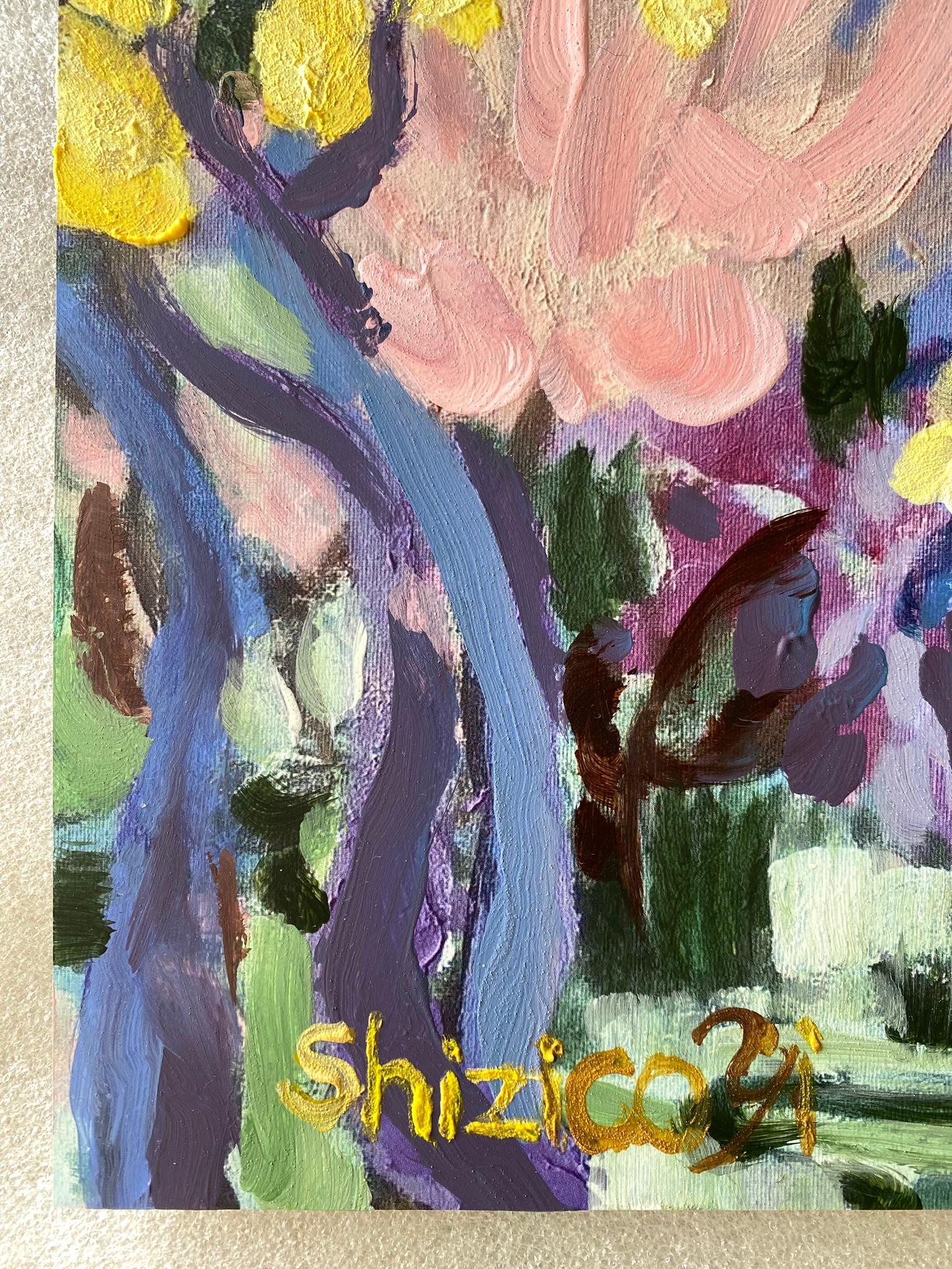 Le dernier ! Épreuve d'artiste peinte à la main#2-Tea Time Bloom-Artiste britannique primé en vente 6