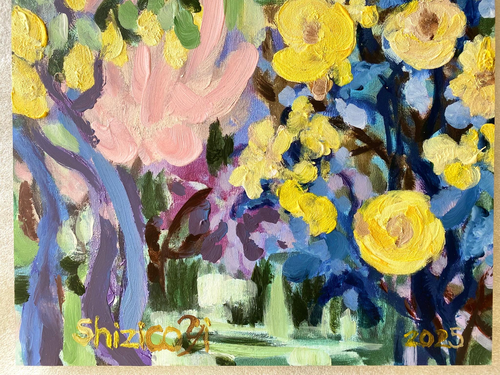 Le dernier ! Épreuve d'artiste peinte à la main#2-Tea Time Bloom-Artiste britannique primé en vente 14