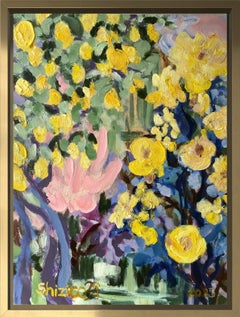 Hand Painted Artist
s Proof, the last one-Tea Time Bloom-British Awarded Artist